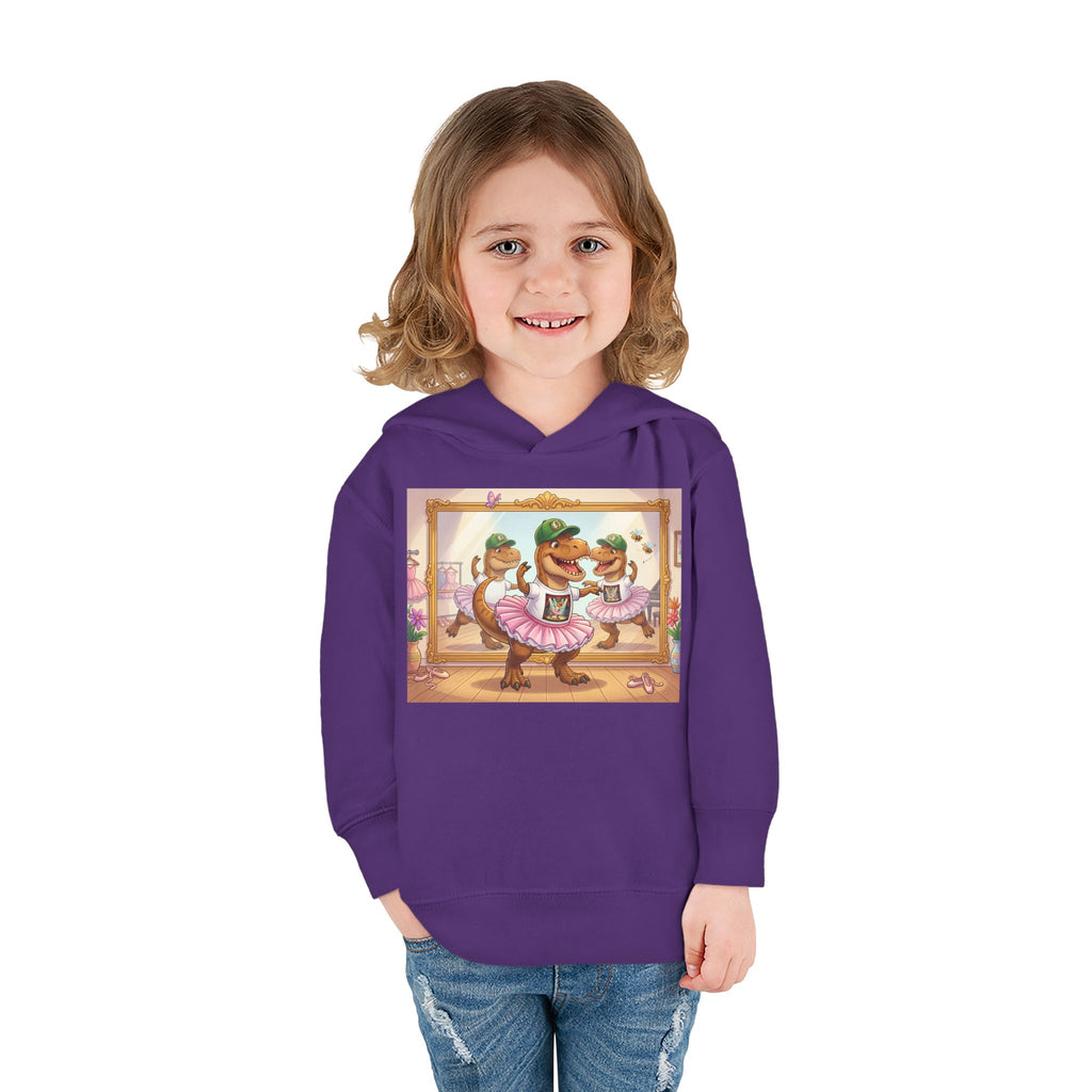 Ernest T. Rex Ballerina Toddler Hoodie
