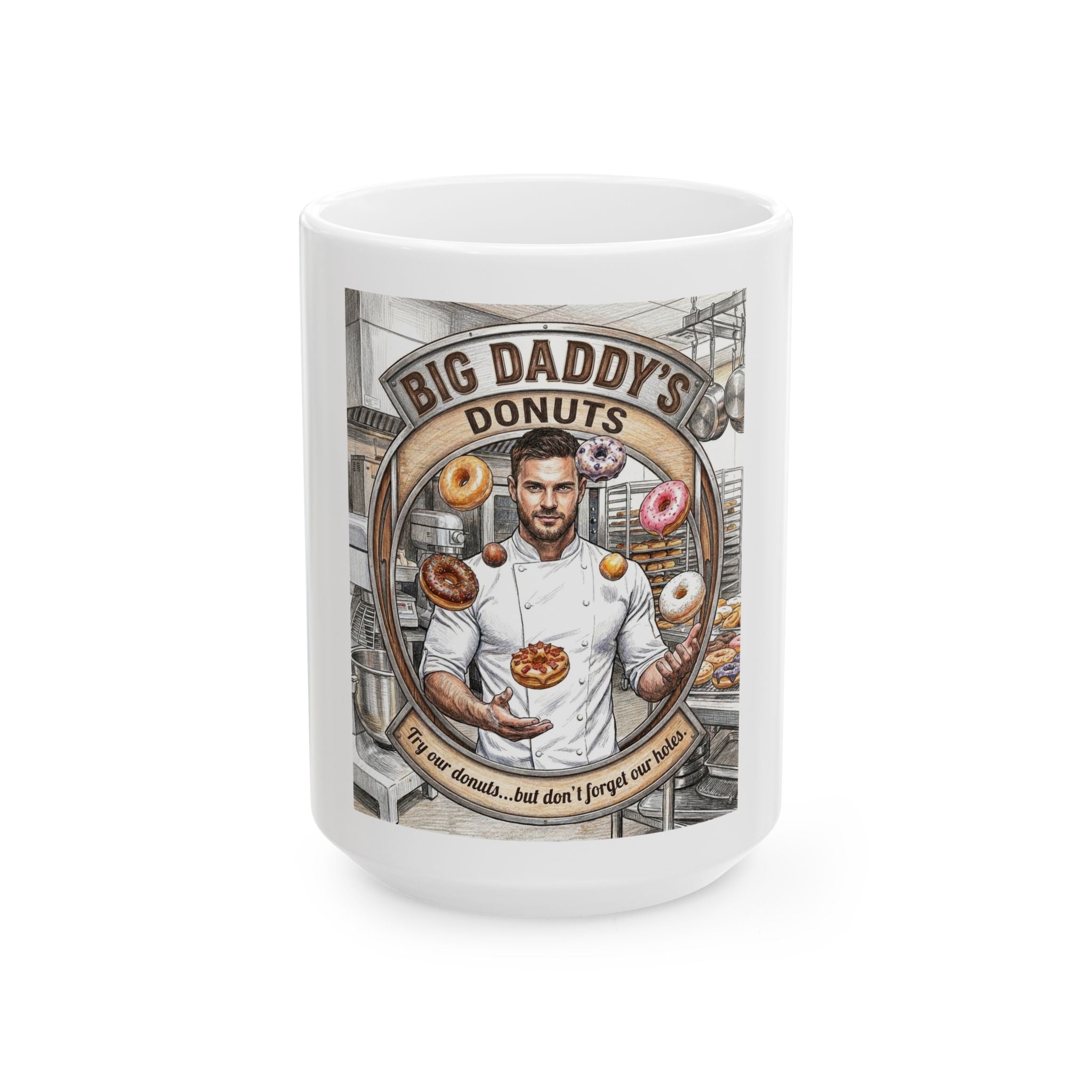 Big Daddy's Donuts Coffee Mug (15oz)