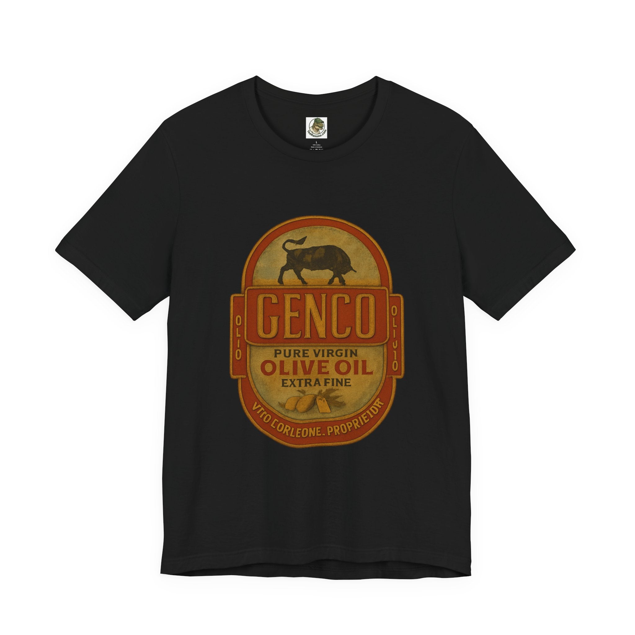 Genco Olive Oil Vintage Label Tee