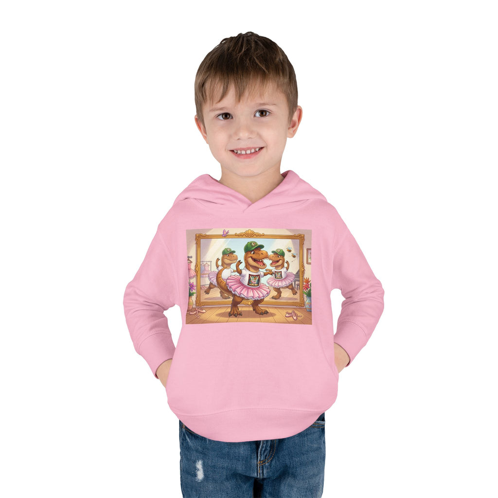 Ernest T. Rex Ballerina Toddler Hoodie