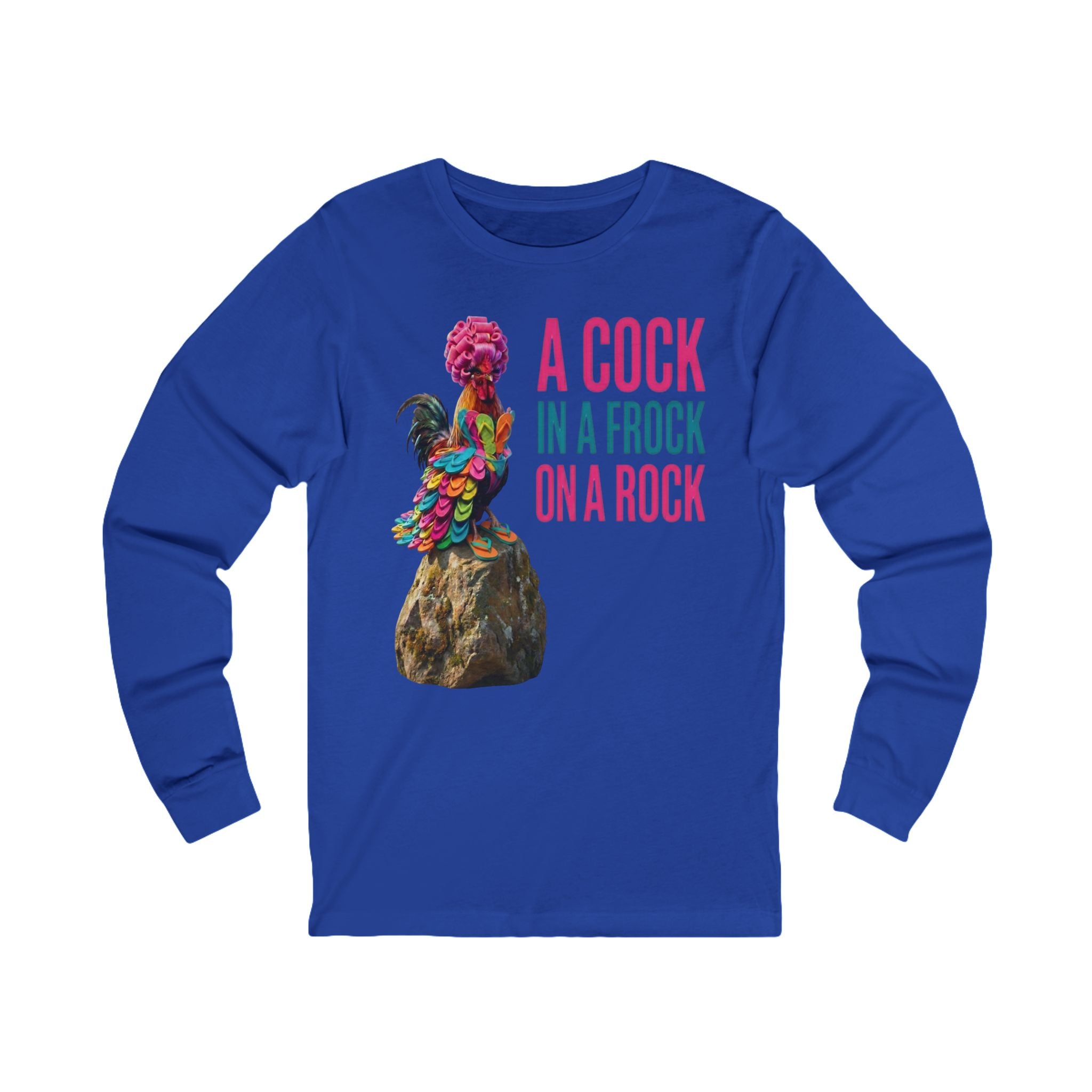 Unisex "Best Dressed Rooster" Long Sleeve T-Shirt