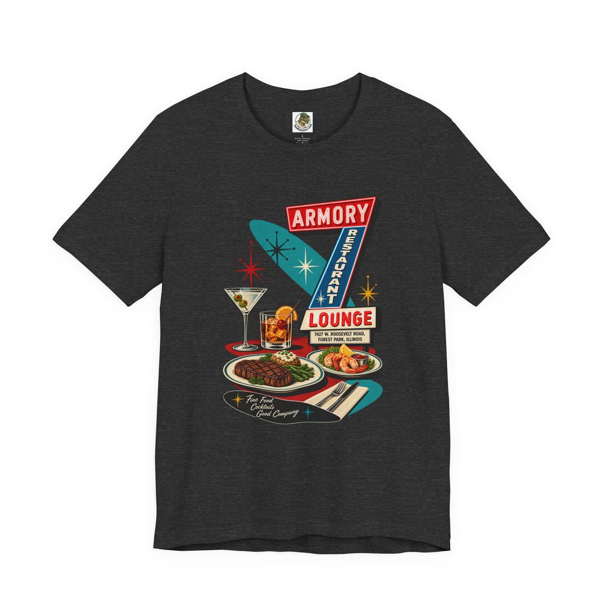 Armory Lounge Retro Diner Tee