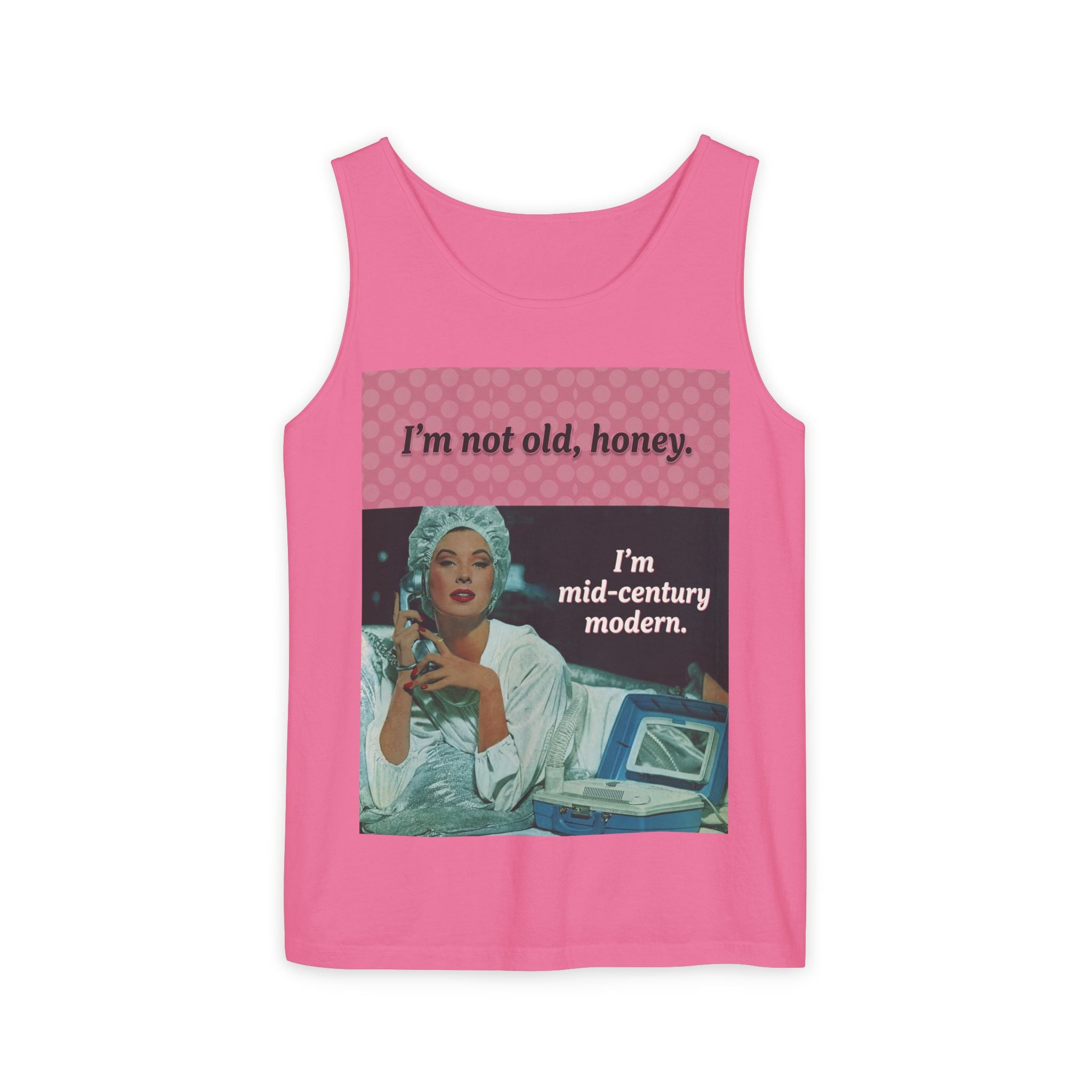 Unisex Mid-Century Modern Retro Tank Top