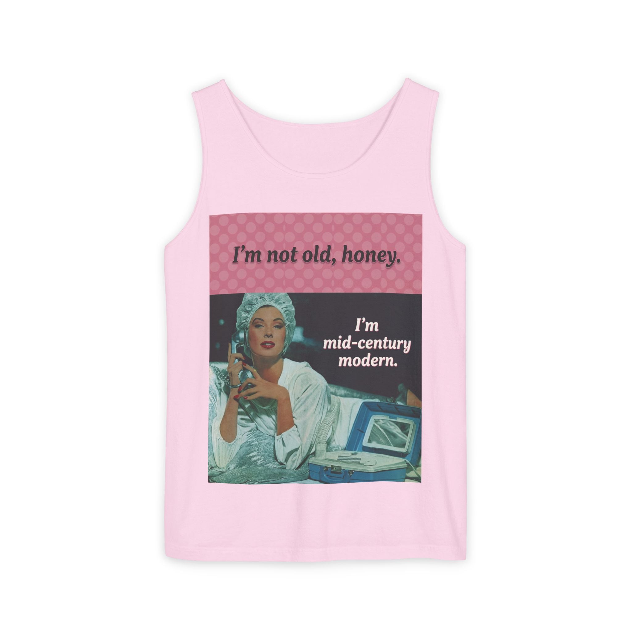 Unisex Mid-Century Modern Retro Tank Top
