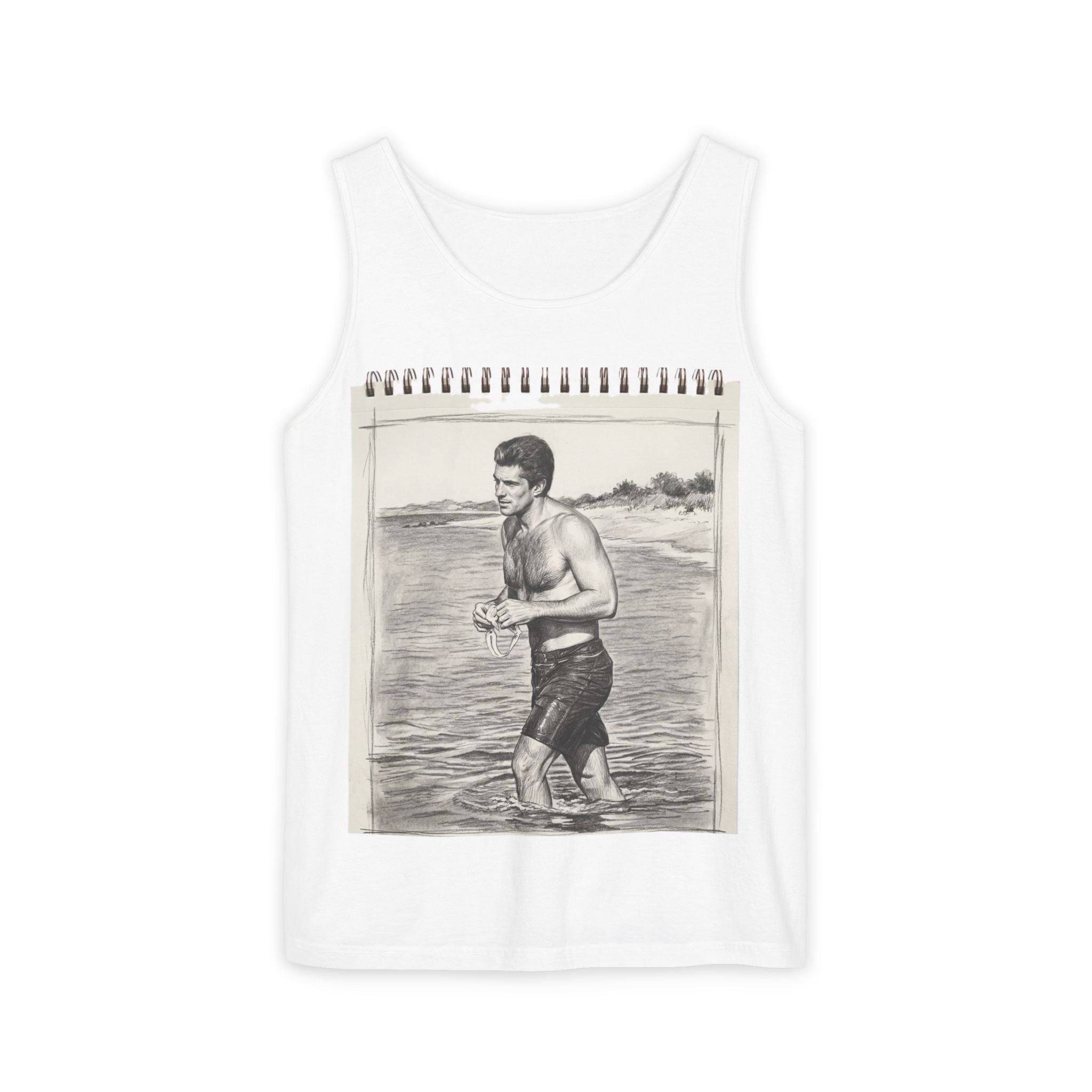 Unisex Dreamboat Sketchbook Tank Top