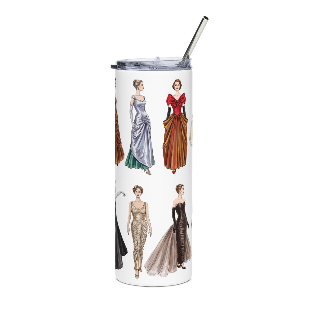 Vintage Ladies Fashion 'Charles James' 20oz Stainless Steel Tumbler
