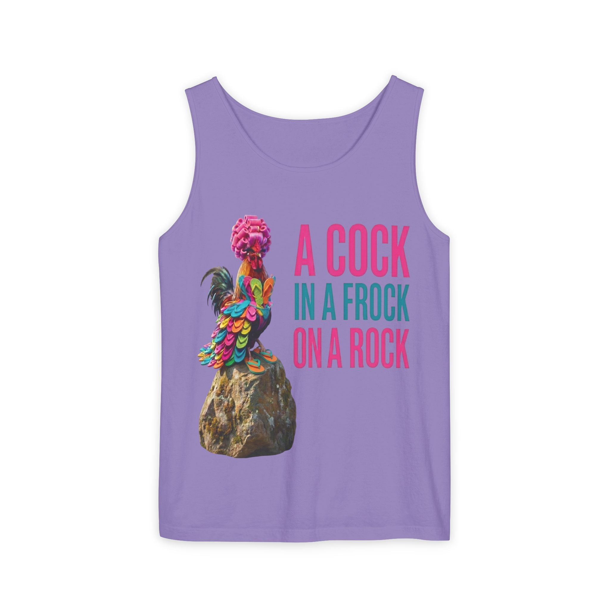 Unisex "Best Dressed Rooster" Graphic Summer Tank