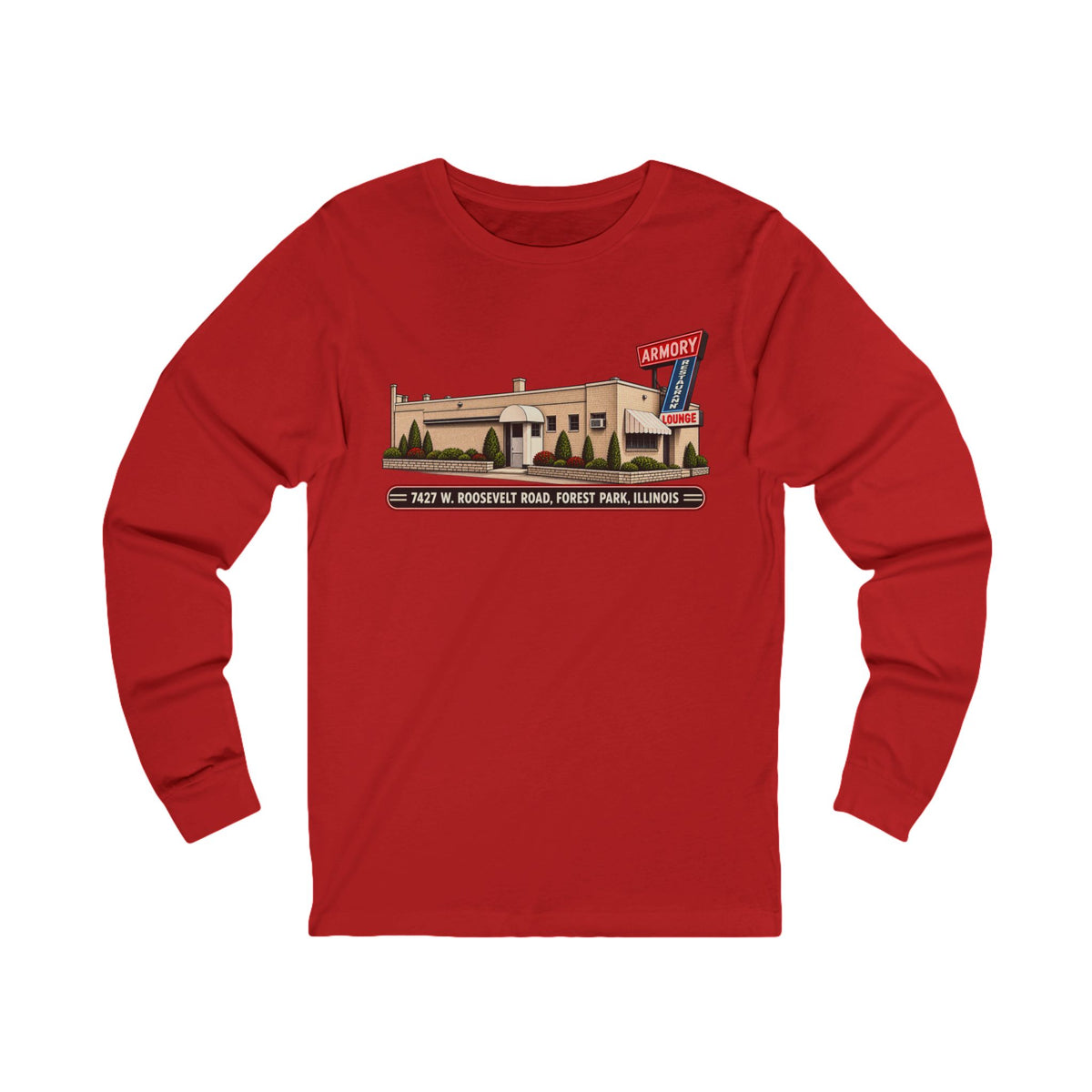 Armory Lounge Retro Long Sleeve Tee