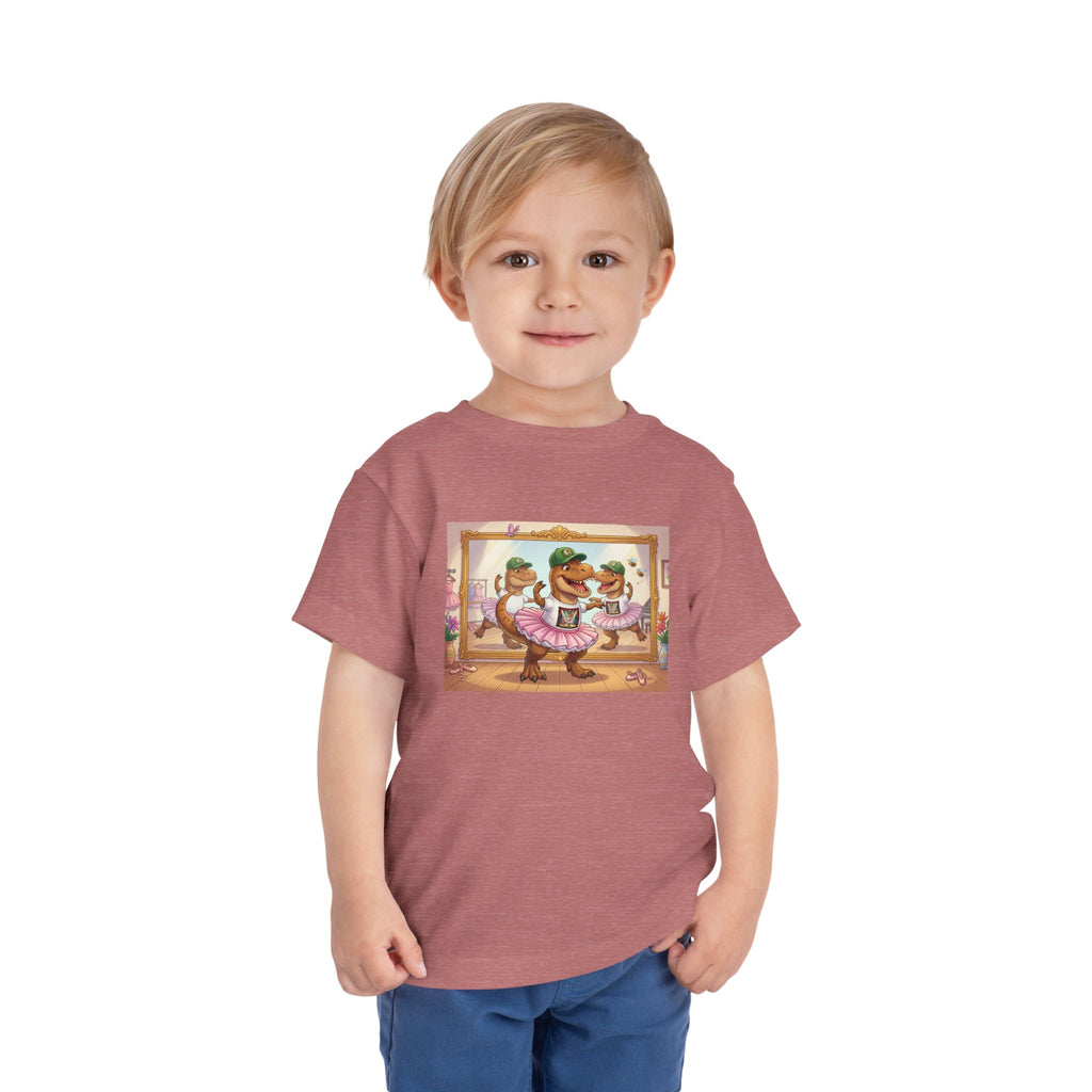 Ernest T. Rex Ballerina Toddler Tee
