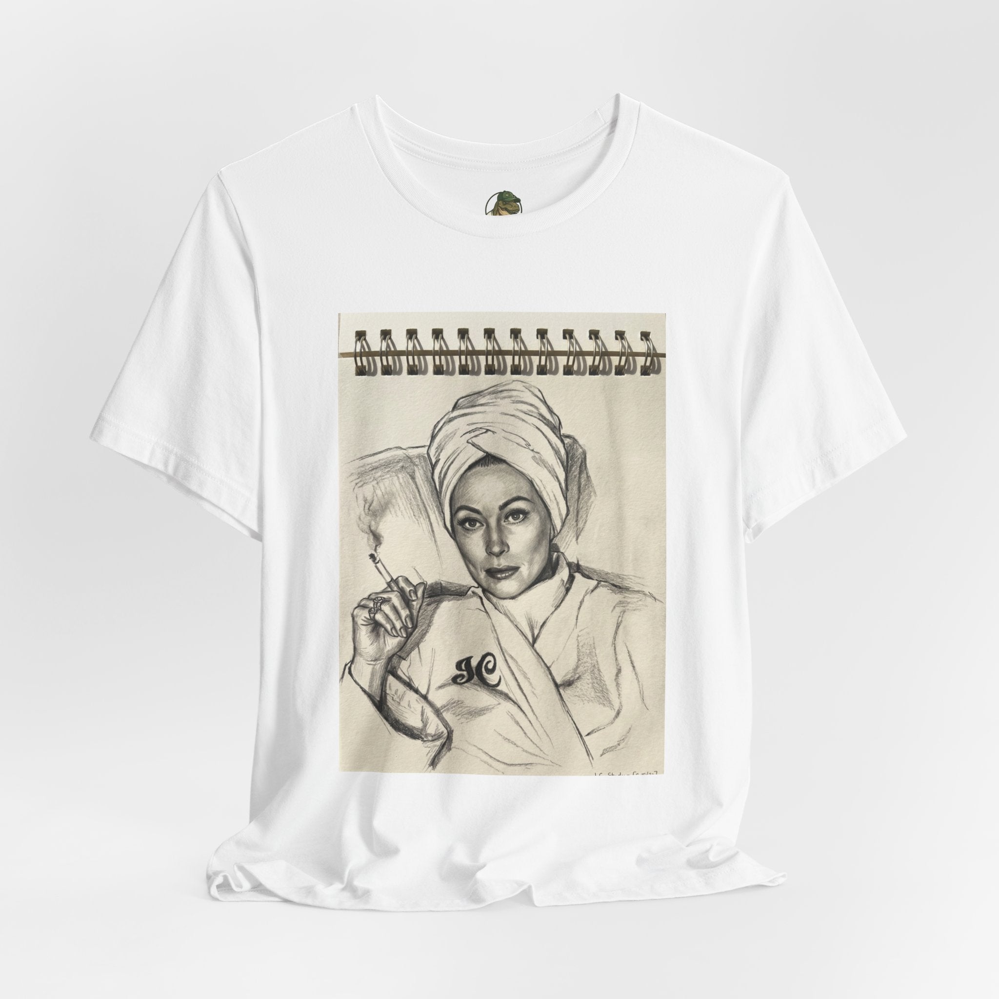 As Joan Crawford Sketchbook Tee