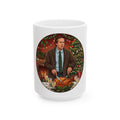 'A Very Big Treat' Christmas Graphic Ceramic Mug (15 oz)