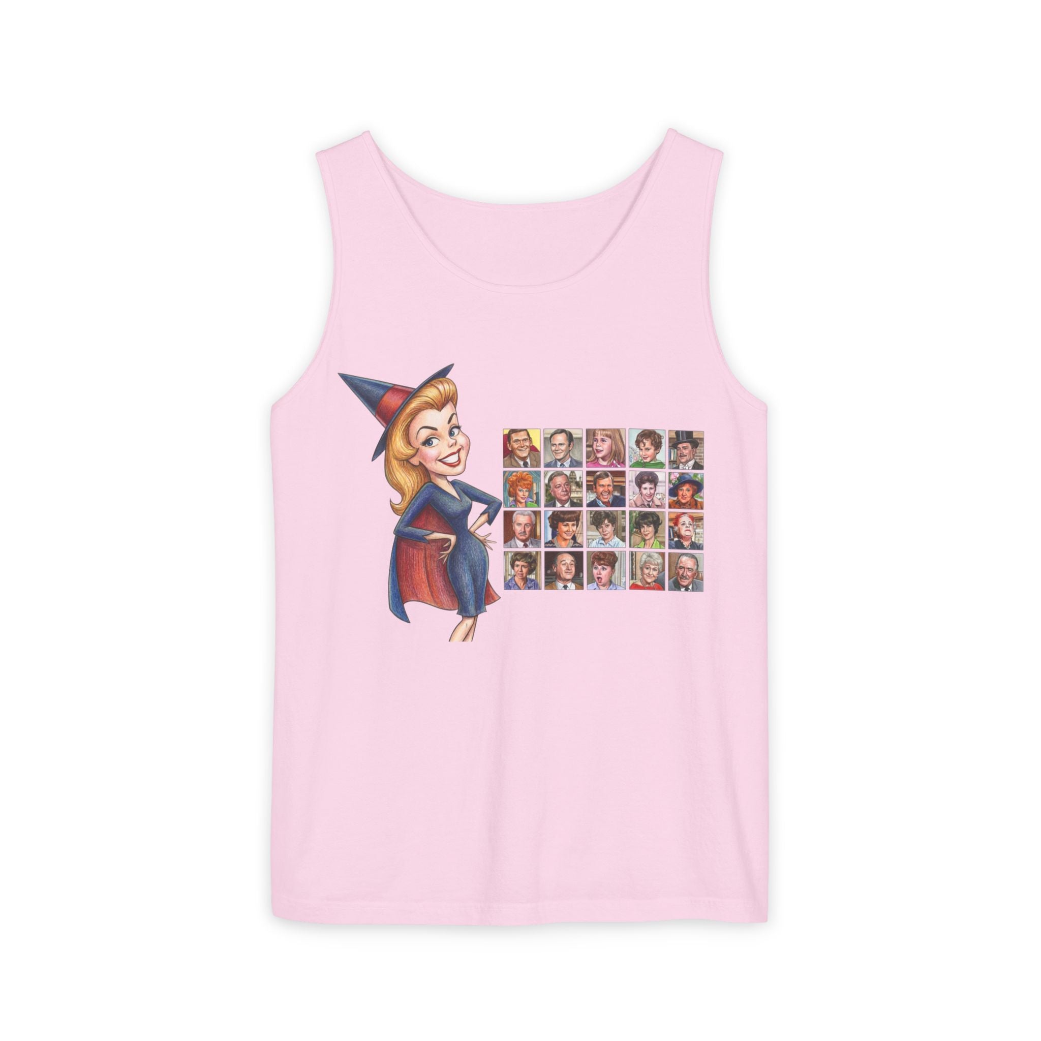 Unisex 'Witch Family' Collage Tank Top