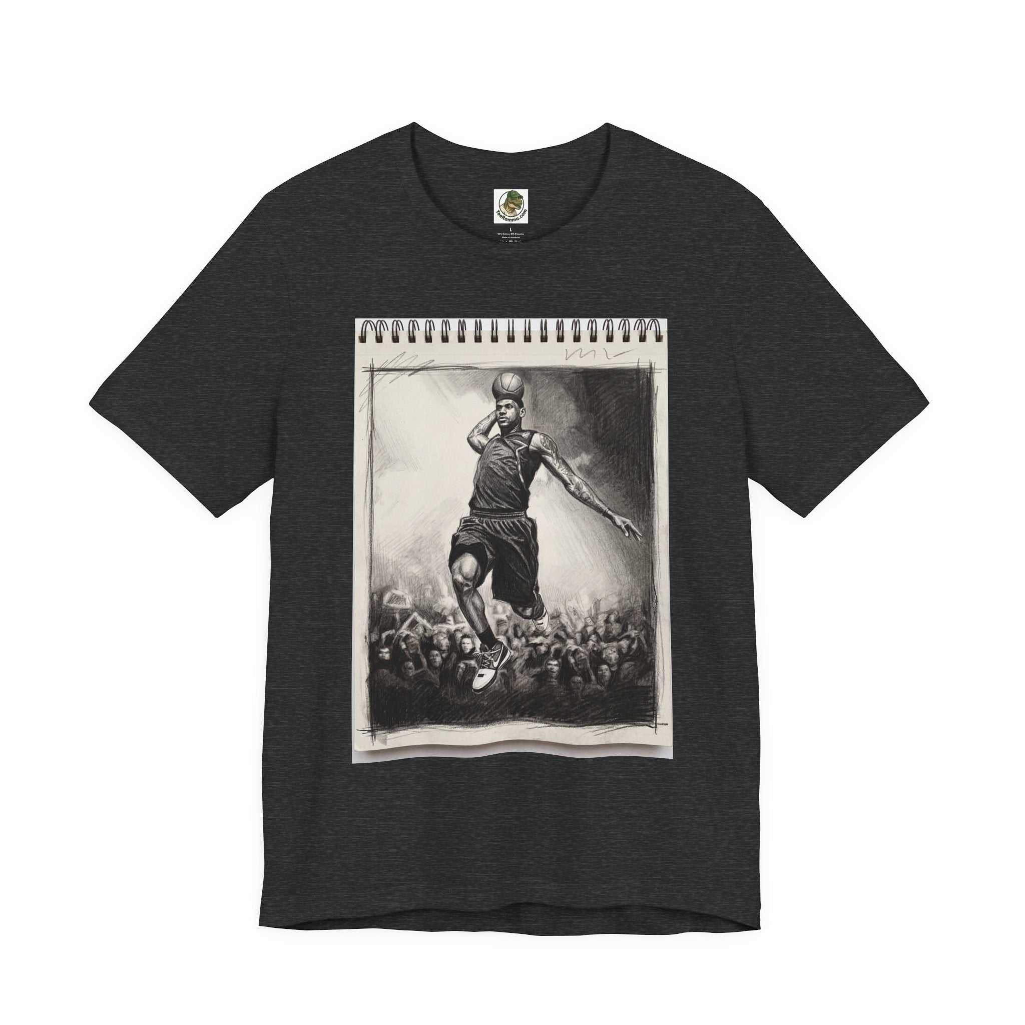 Unisex "King James" Sketchbook Cotton T-Shirt