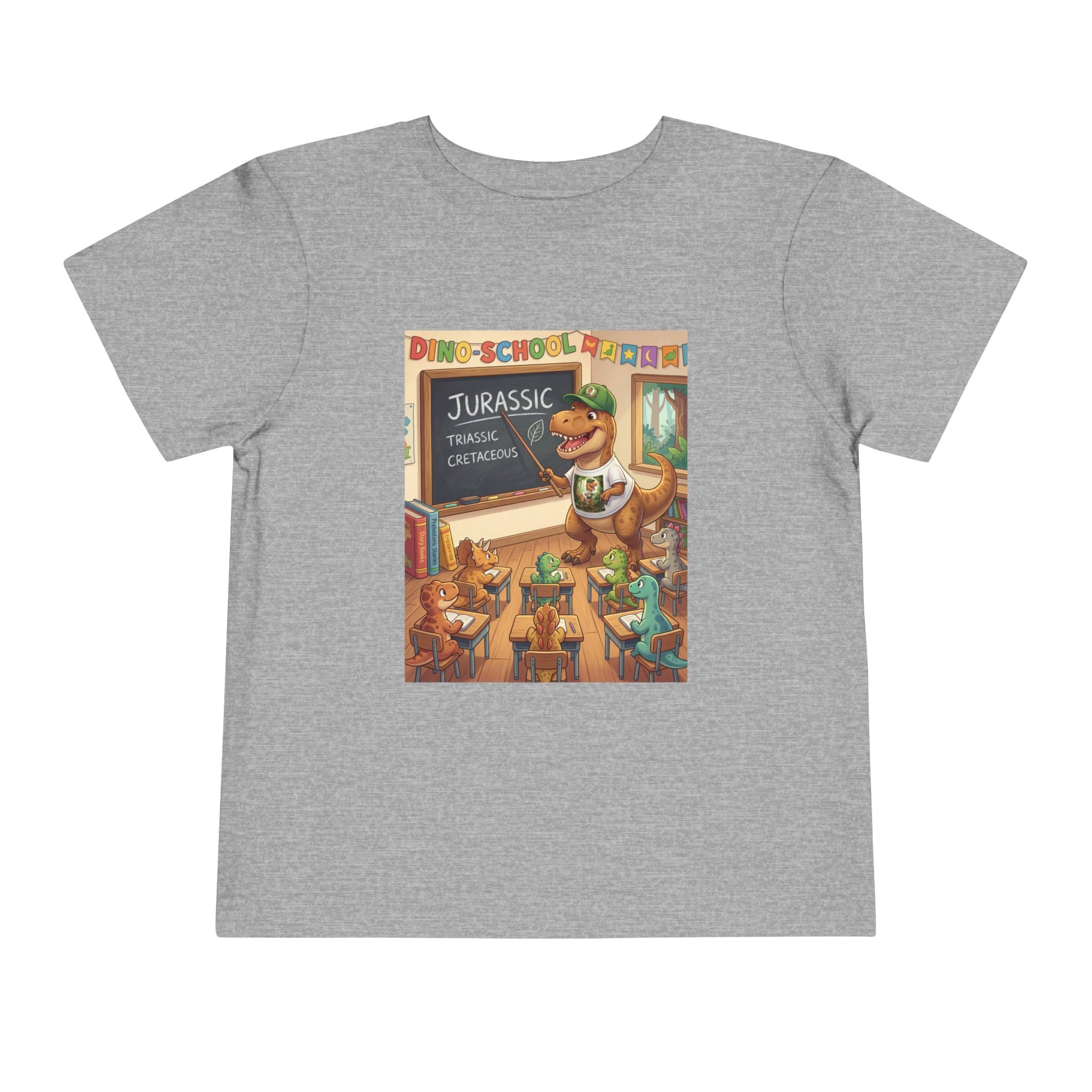 Ernest T-Rex Teacher Toddler Tee