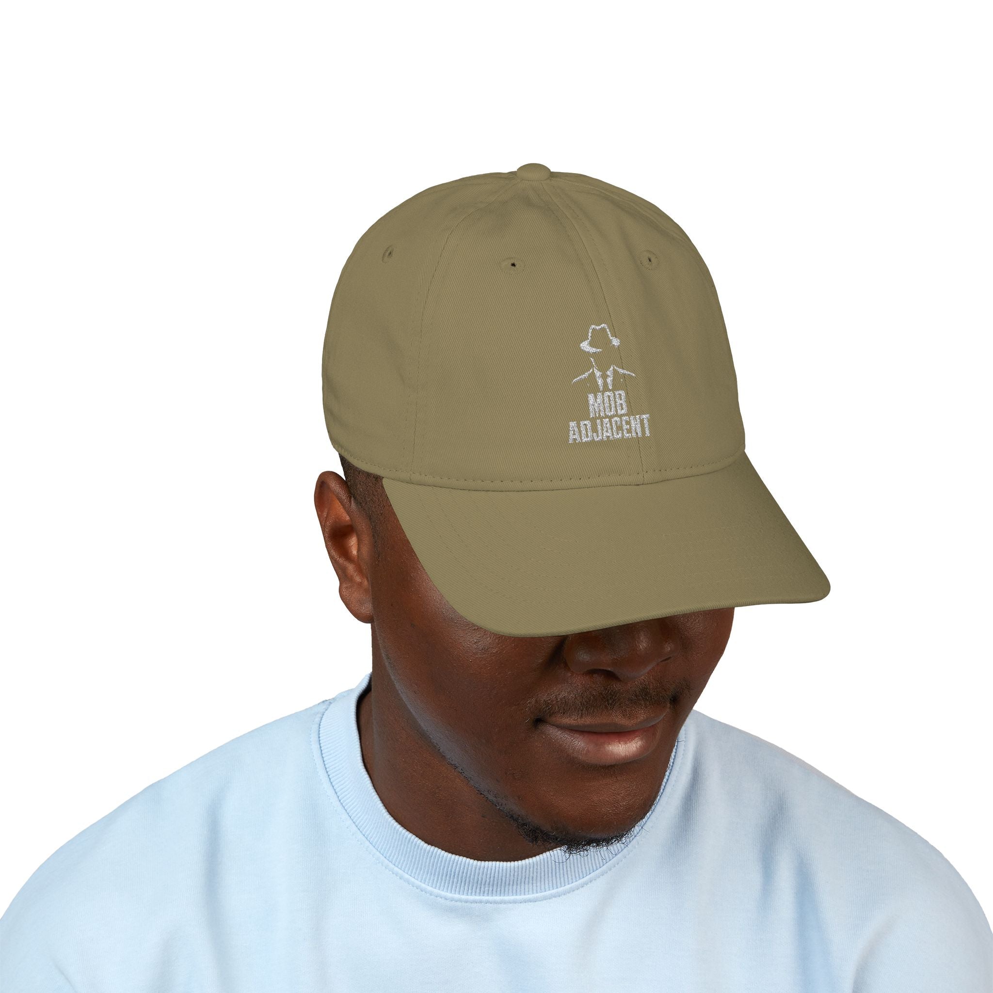Mob Adjacent Embroidered Baseball Cap