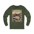 Vintage Brown Derby Restaurant Long Sleeve Tee -- Retro Poster Design