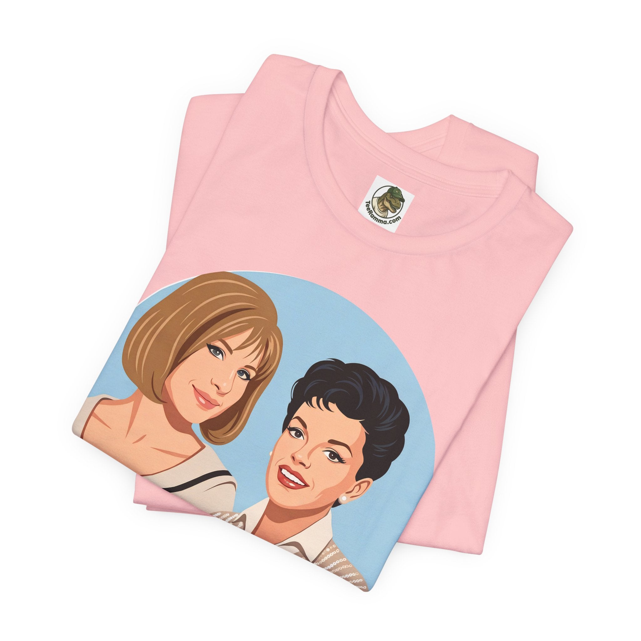 Unisex 'Happy Duet' Cotton T-Shirt