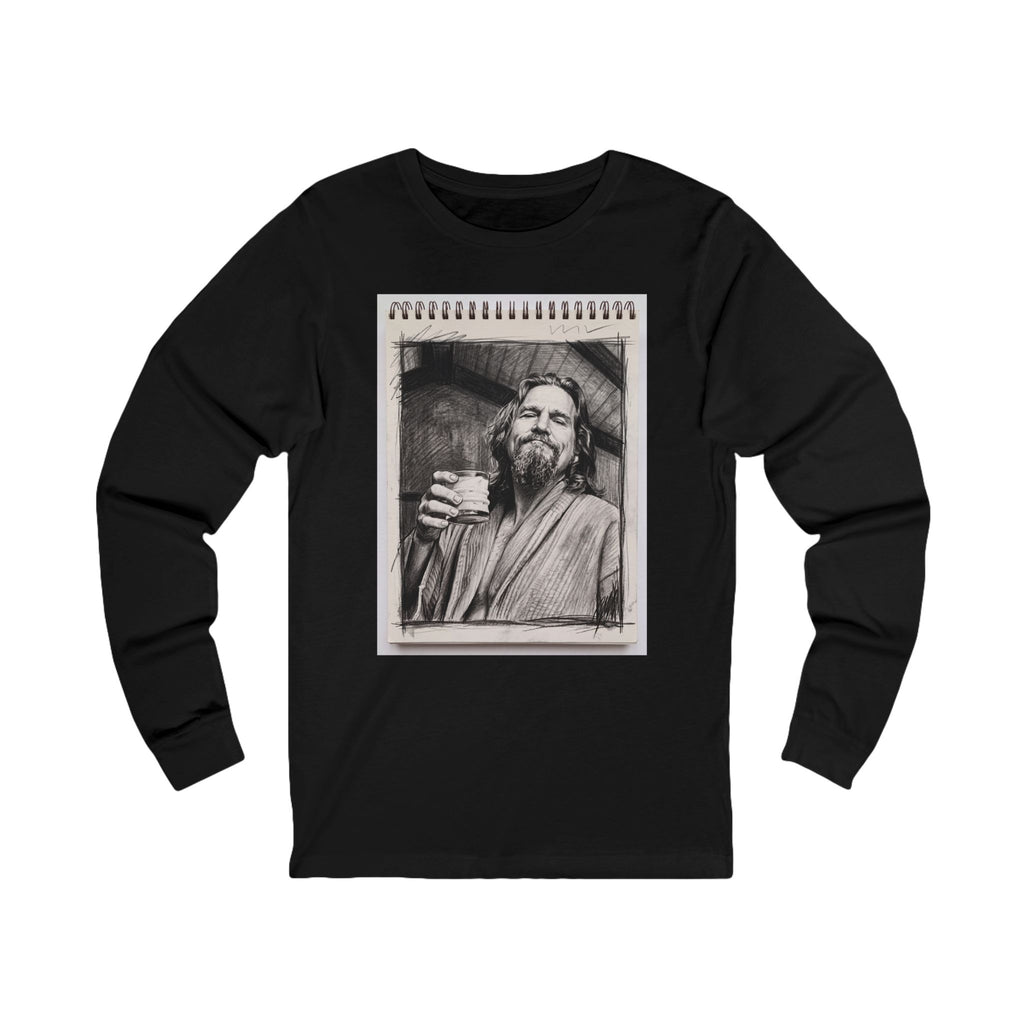 Unisex "The Dude" Sketchbook Long Sleeve T-Shirt