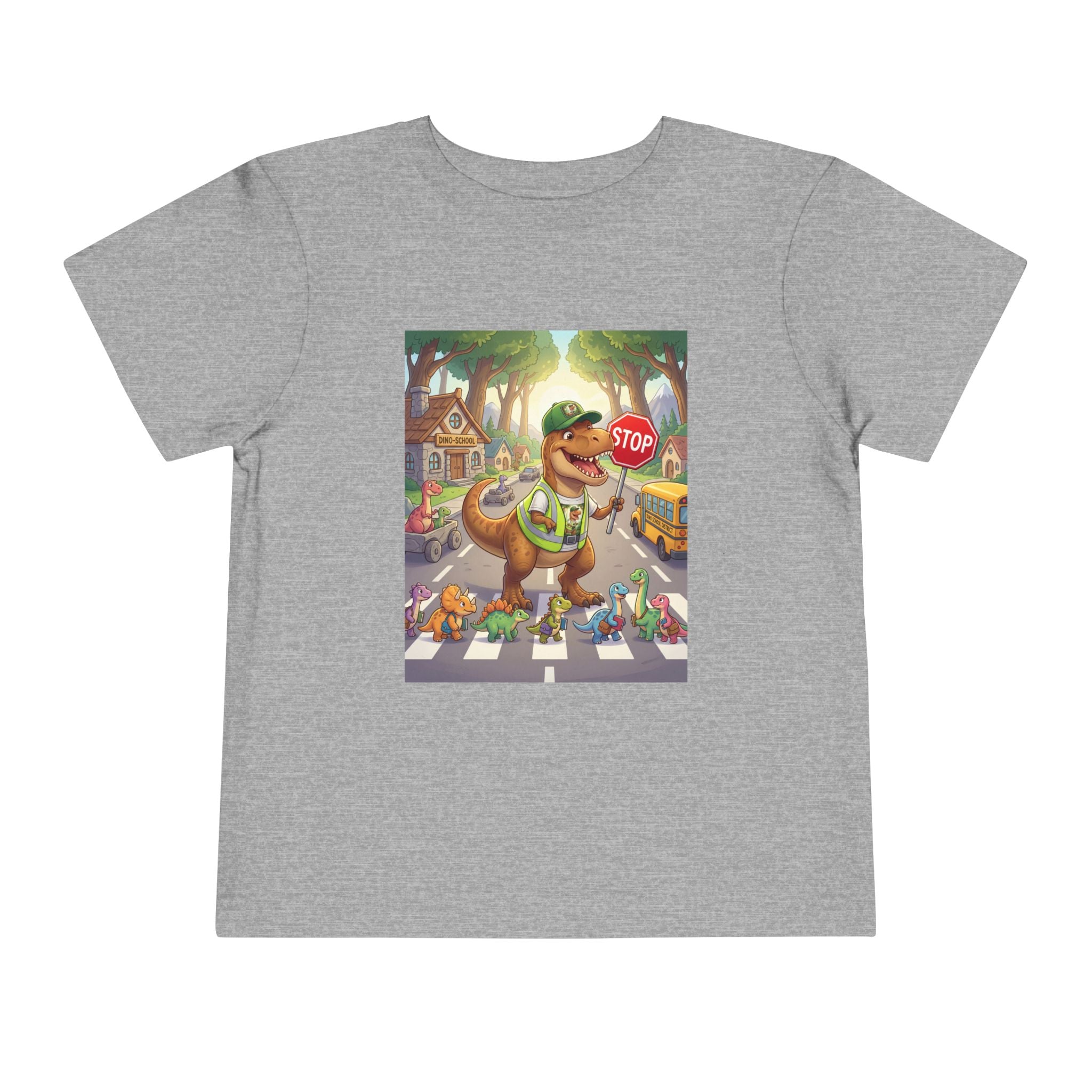 Ernest T-Rex Crossing Guard Toddler Tee