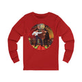 Unisex 'Dancing Together' Cotton Long Sleeve Tee
