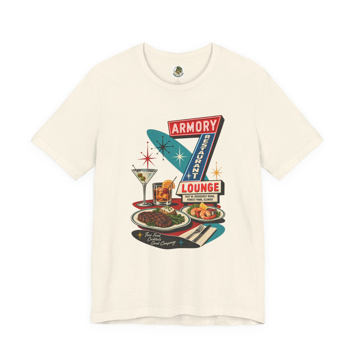 Armory Lounge Retro Diner Tee