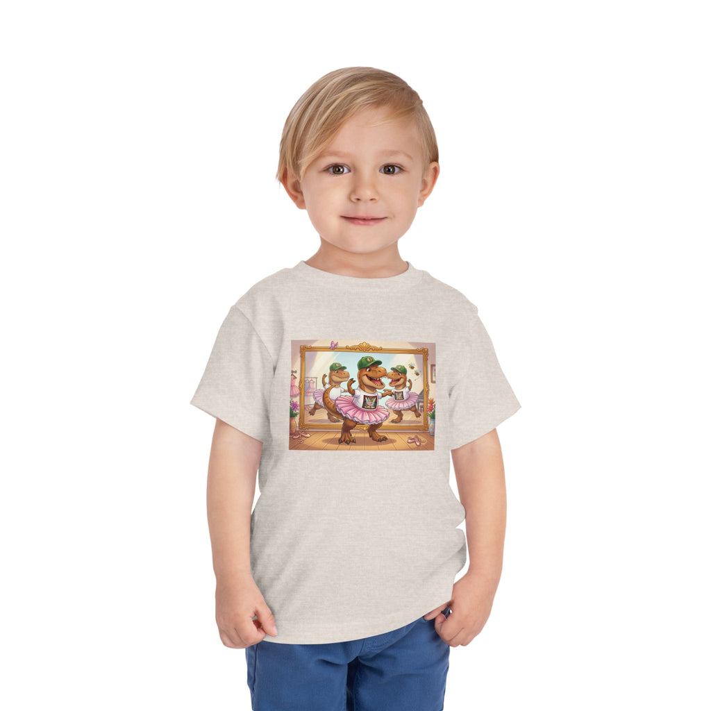 Ernest T. Rex Ballerina Toddler Tee