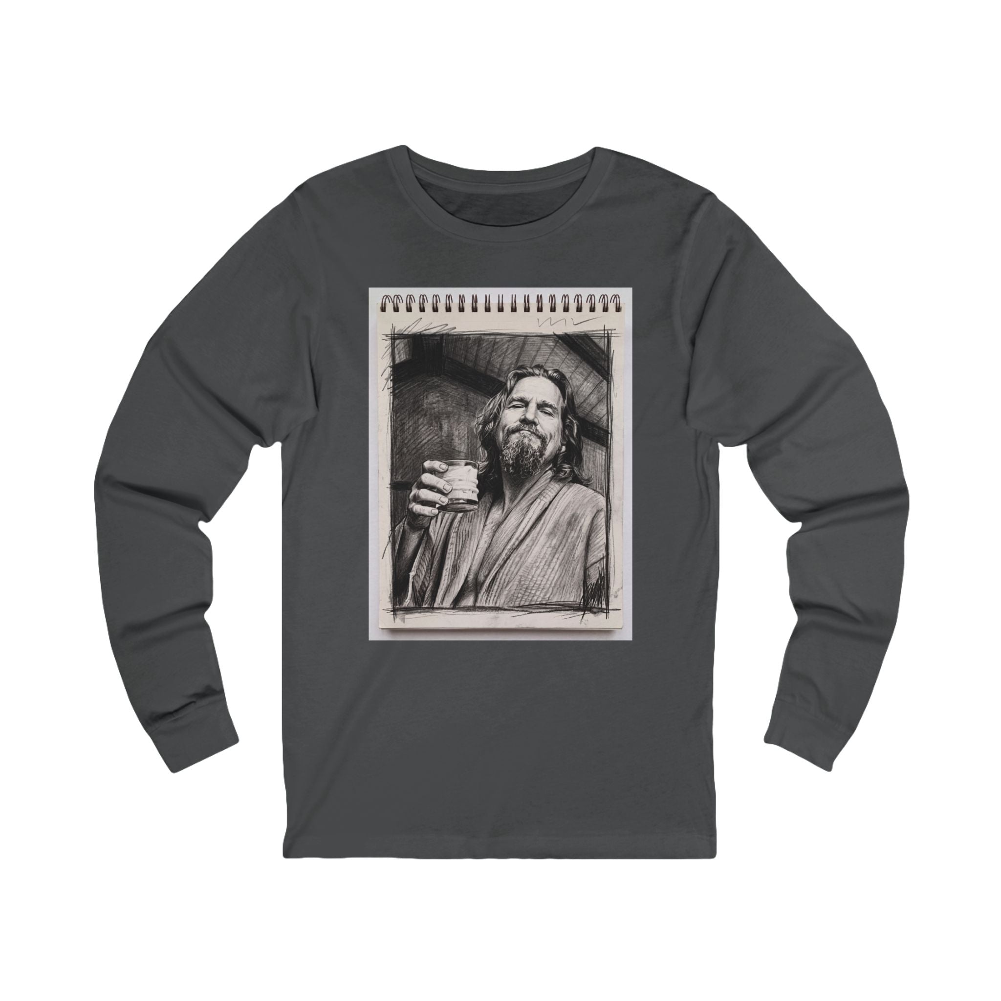 Unisex "The Dude" Sketchbook Long Sleeve T-Shirt