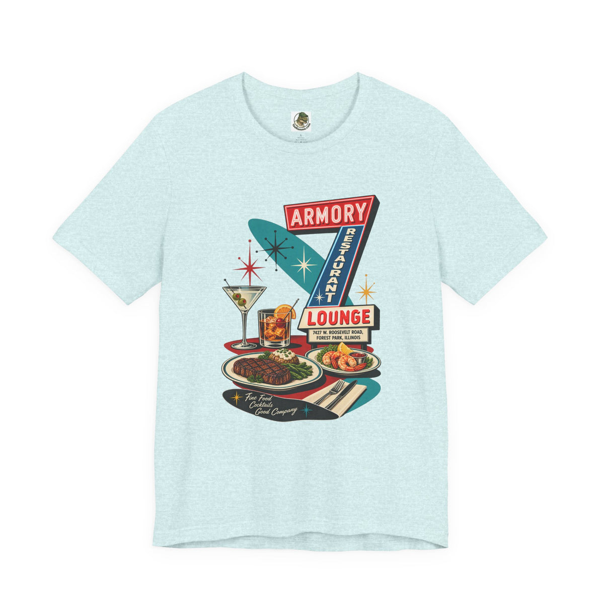 Armory Lounge Retro Diner Tee