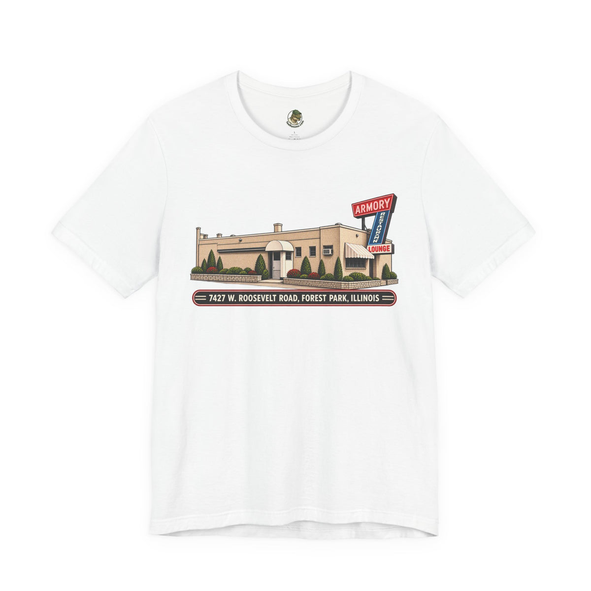 Armory Lounge Retro Restaurant Tee
