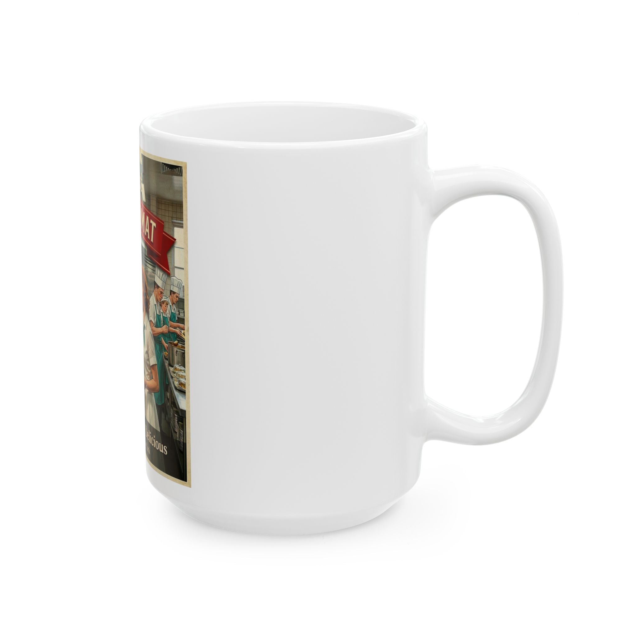 Eat at the Automat Ceramic Mug (15oz)