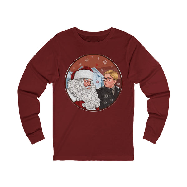 Ho! Ho! Ho! Christmas Crewneck Long Sleeve T-Shirt