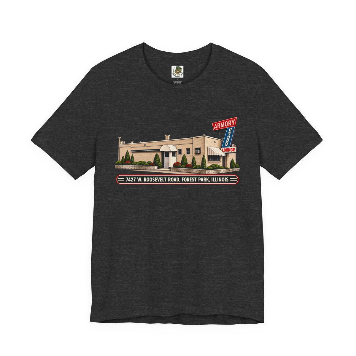 Armory Lounge Retro Restaurant Tee