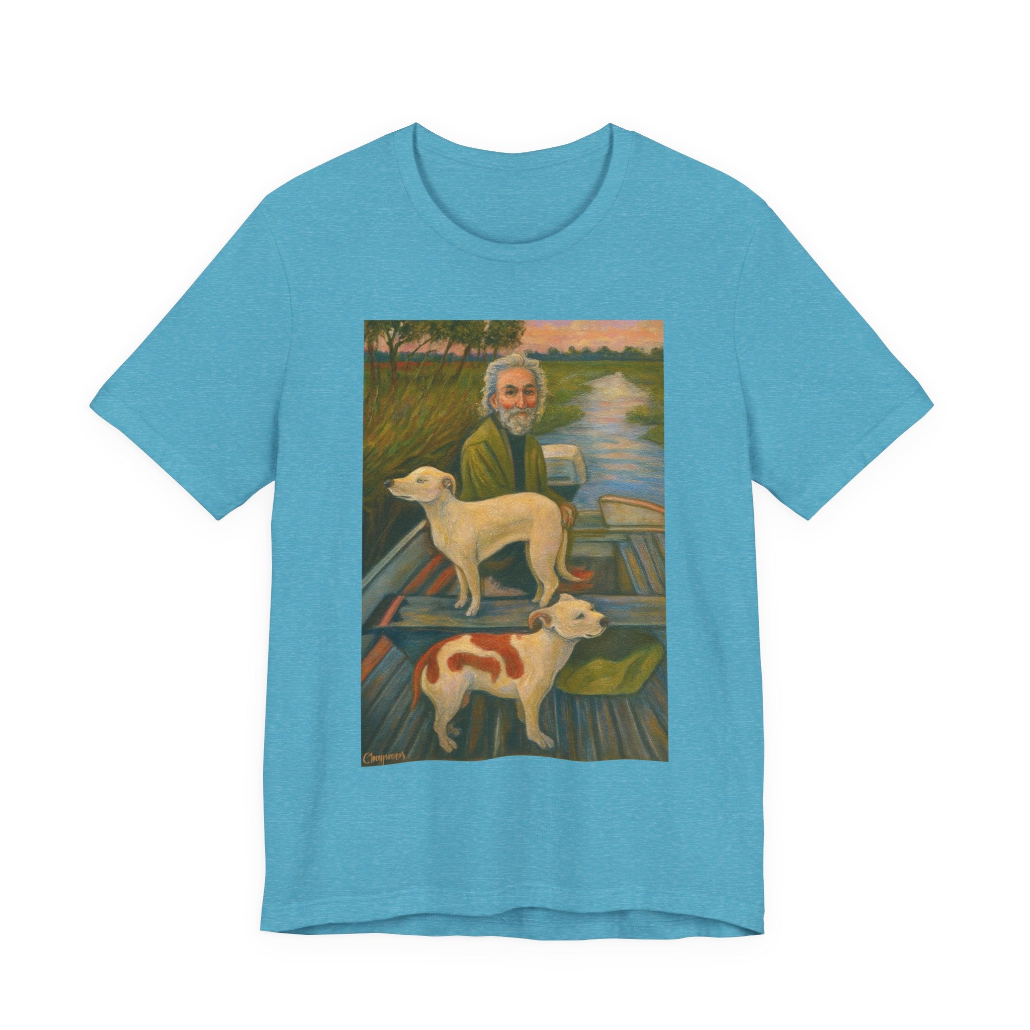 Fishing Trip with Dogs Tee