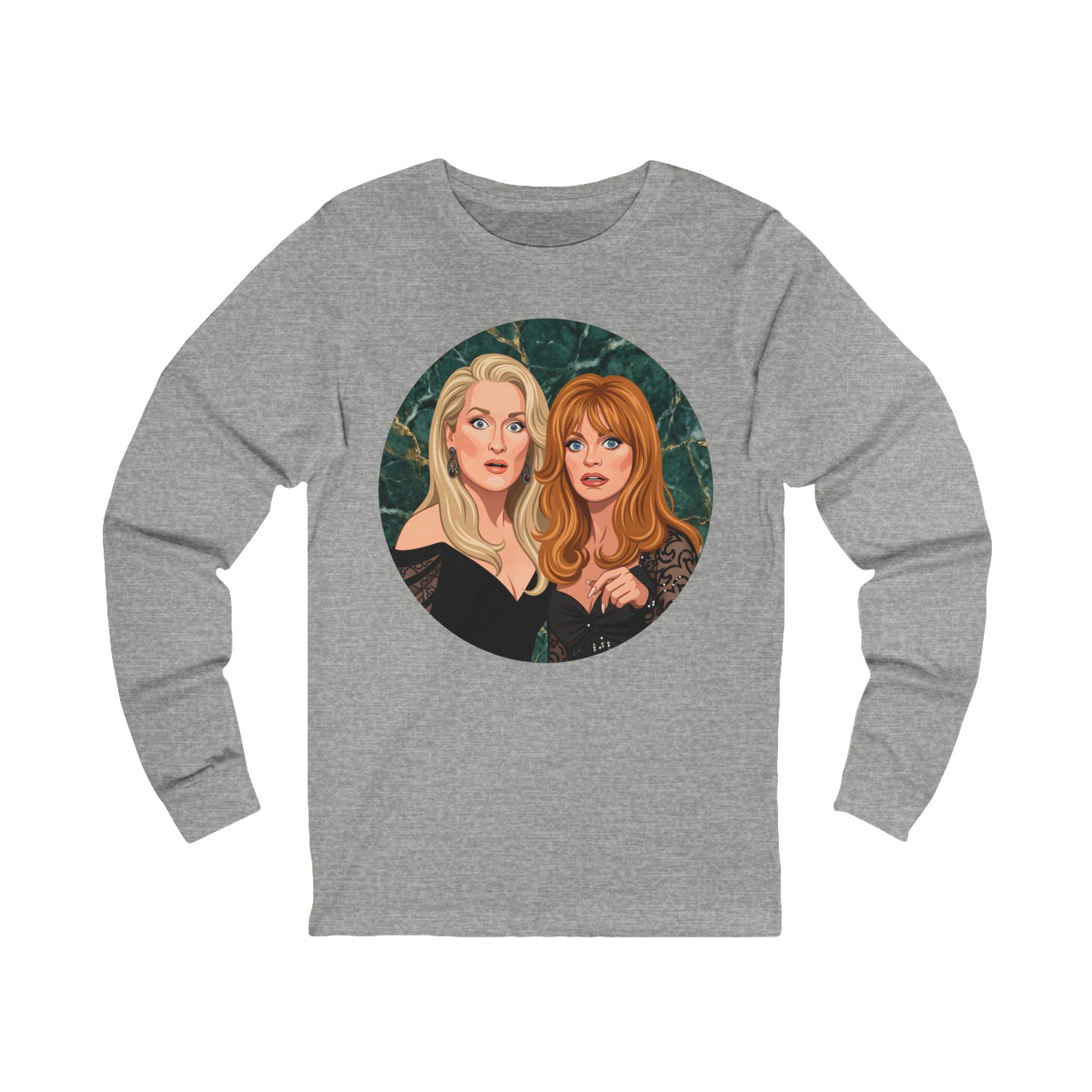 Unisex Frenemies Long Sleeve Cotton T-Shirt