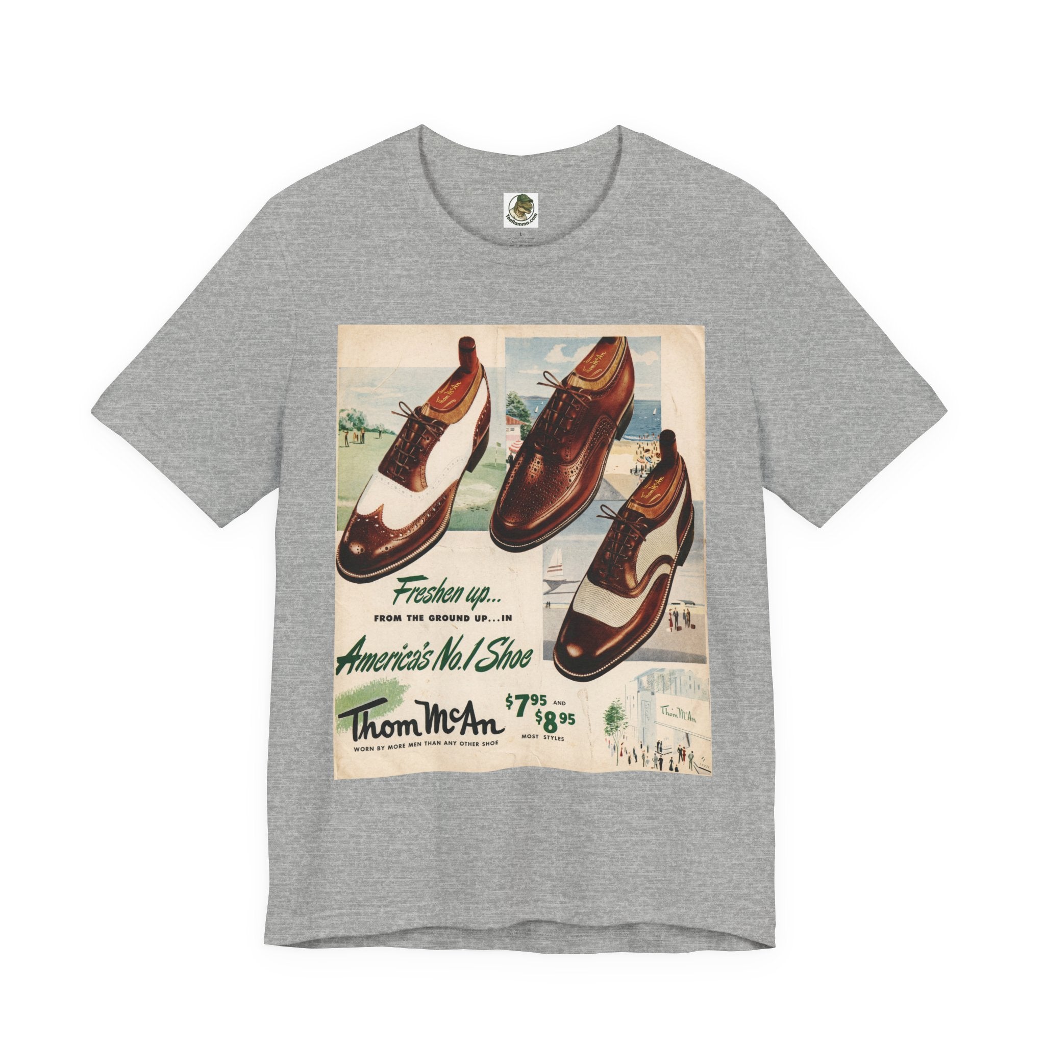 Unisex "Thom McAn' Vintage Advertisement T-Shirt