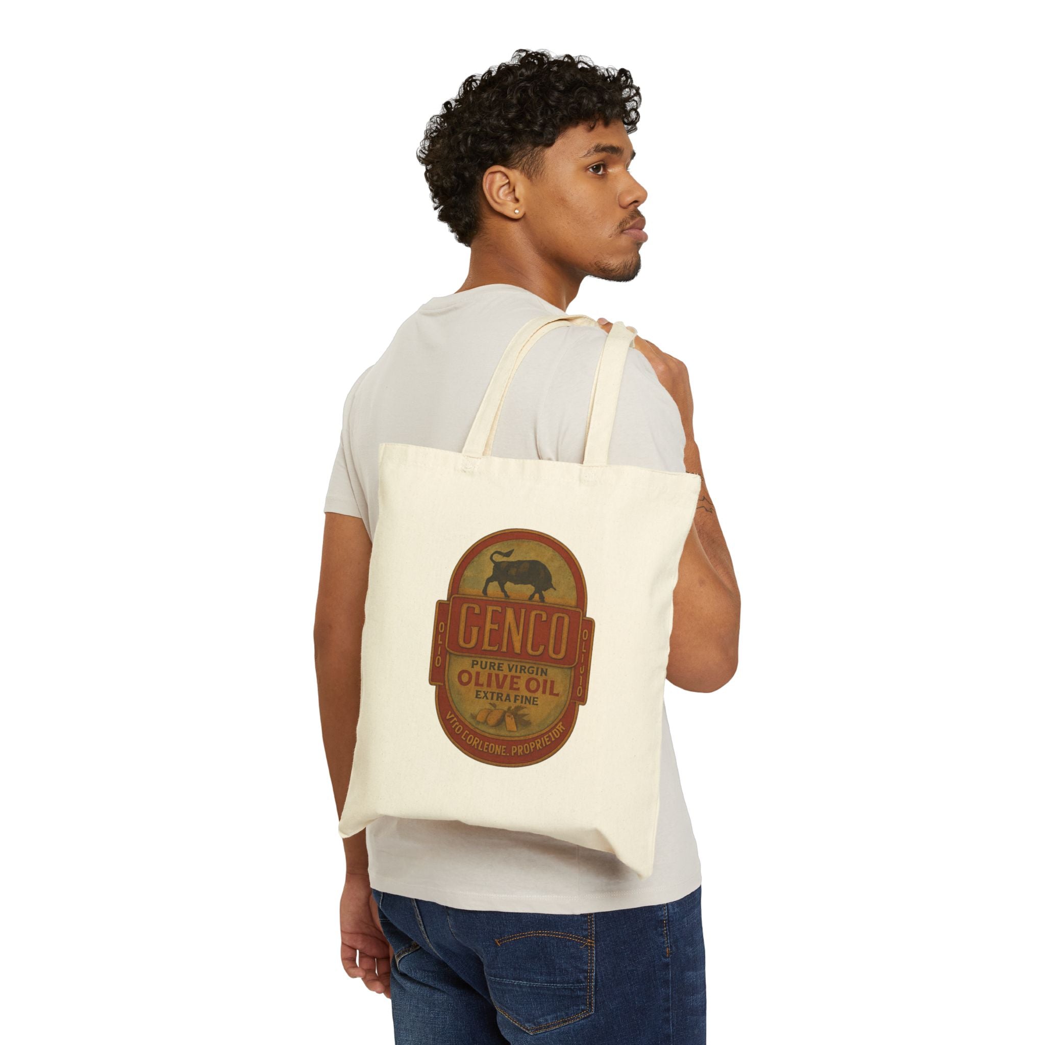 Genco Olive Oil Canvas Tote Bag