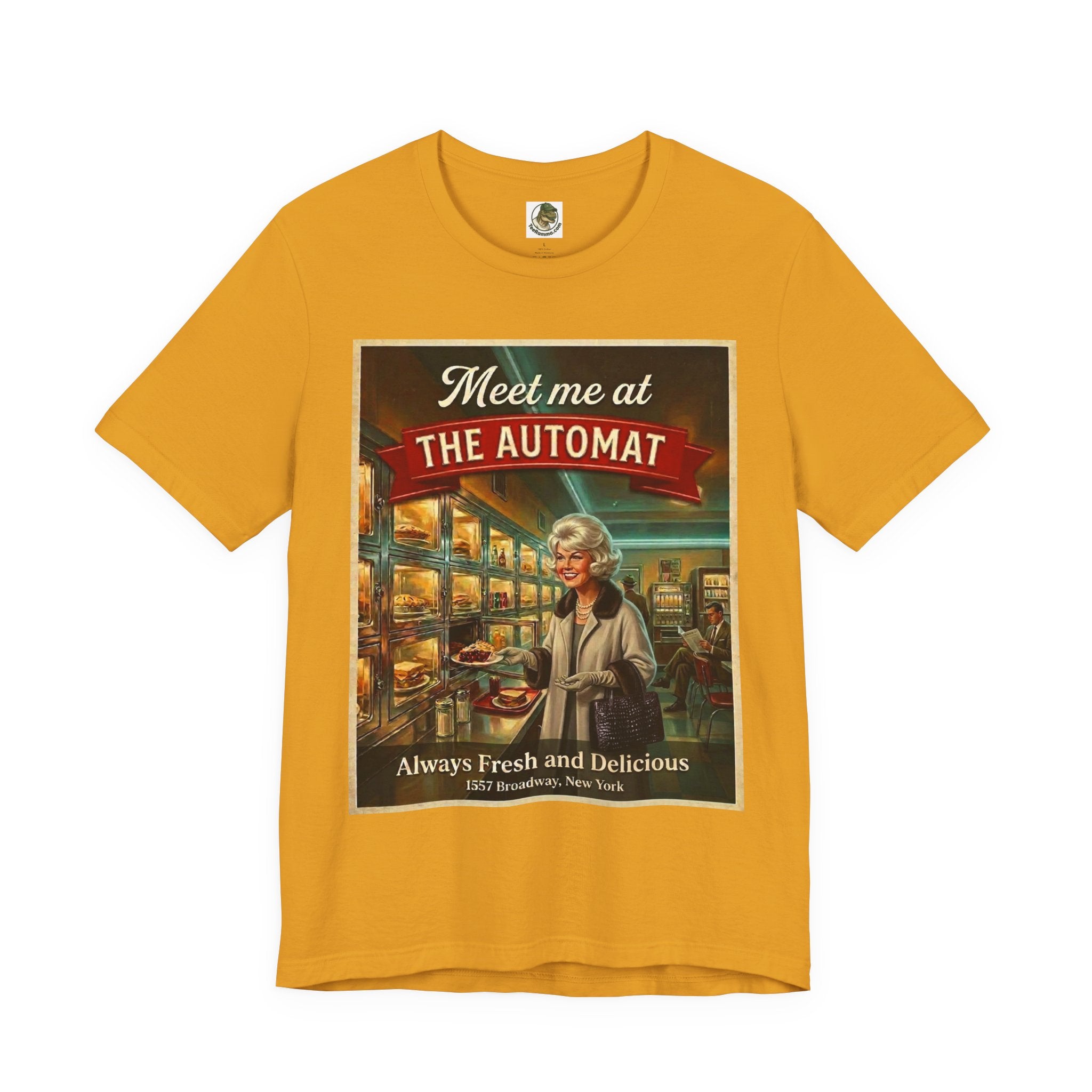 Meet Me at the Automat Retro Tee