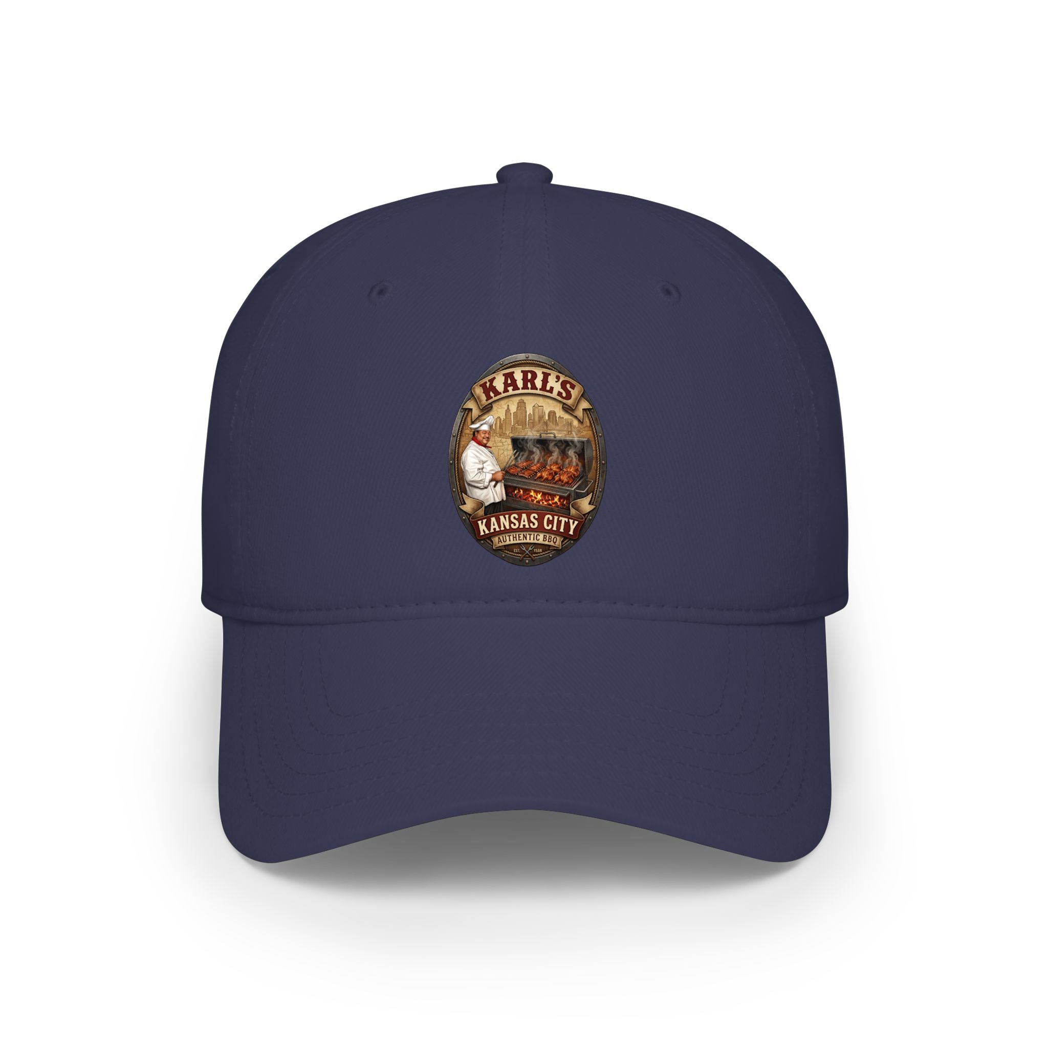 Kansas City BBQ Patch Baseball Cap