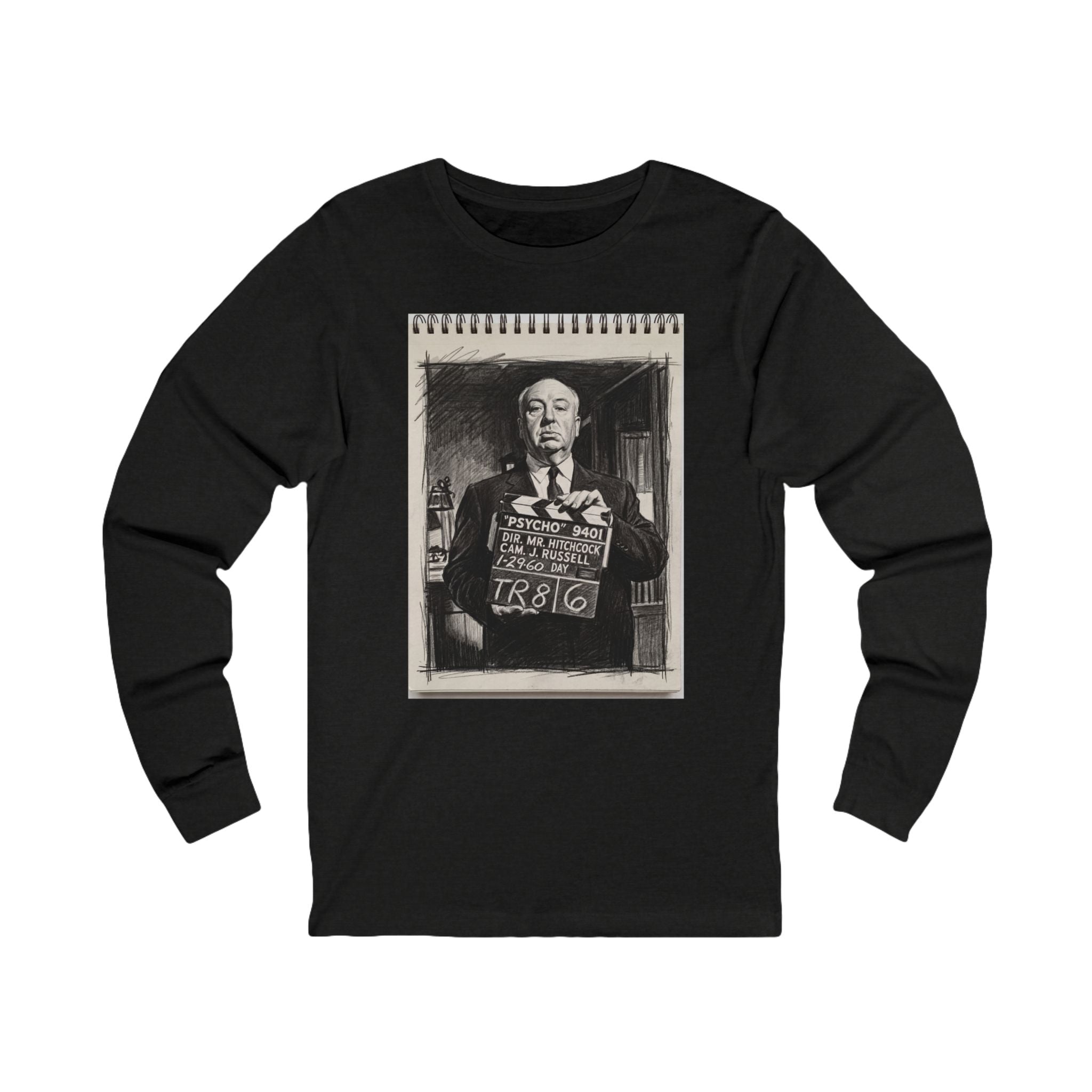 Unisex "Hitch" Sketchbook Long Sleeve T-Shirt