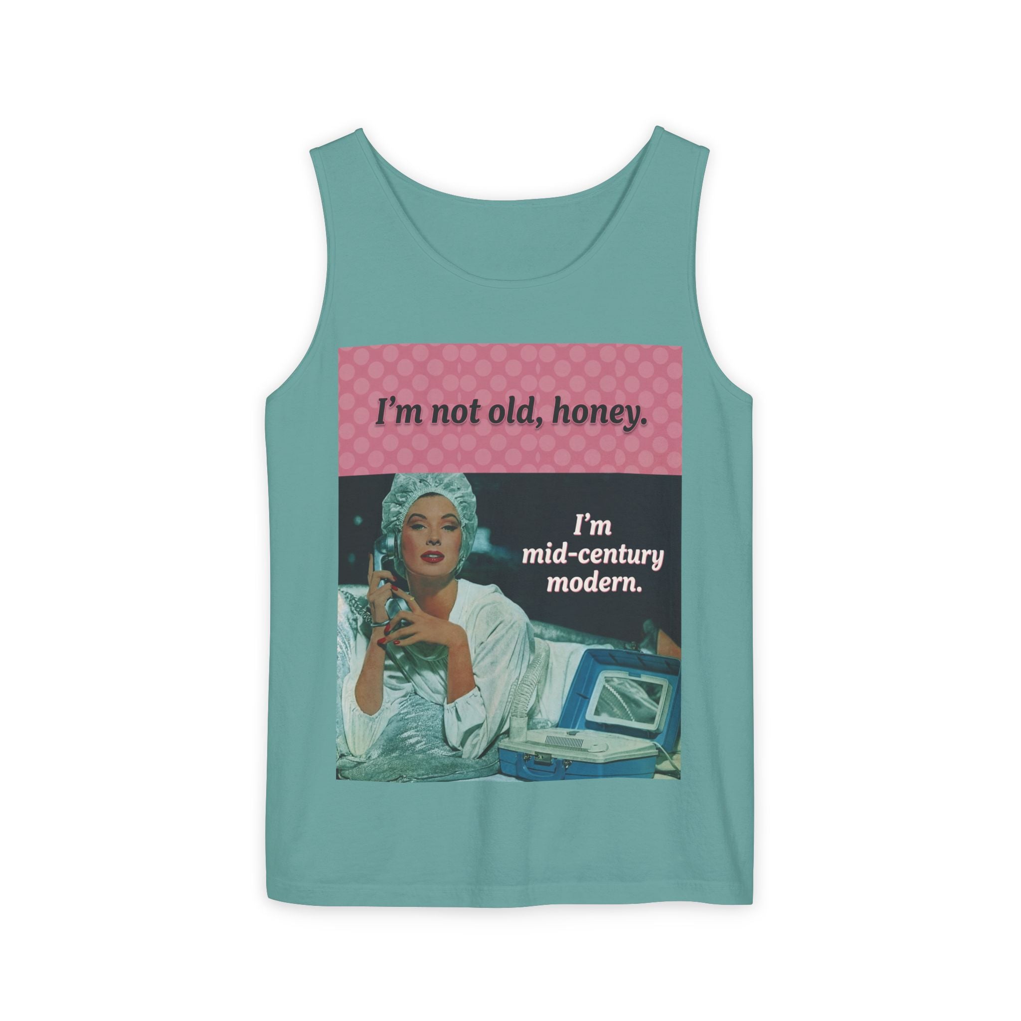 Unisex Mid-Century Modern Retro Tank Top