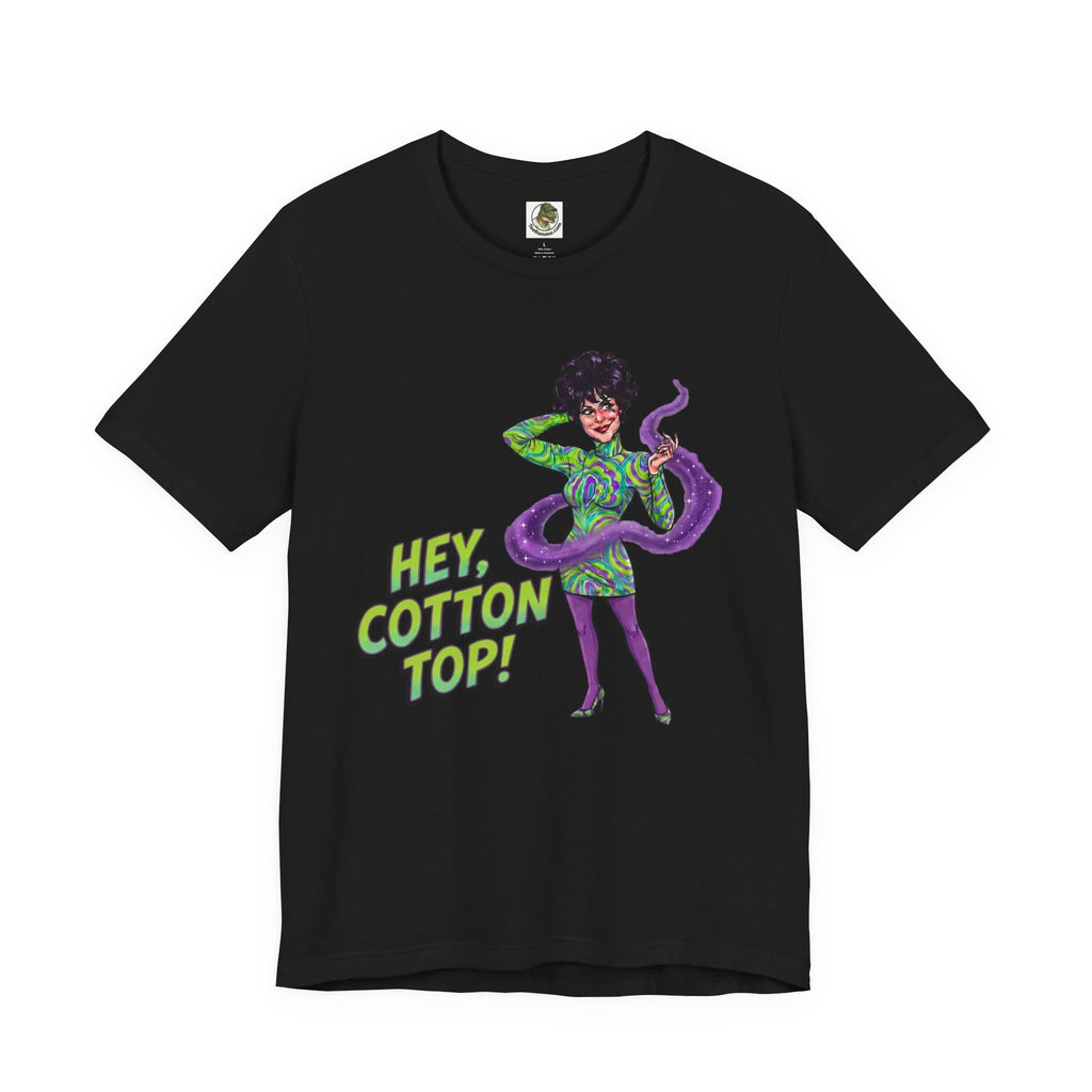 Unisex Vintage 'Hey, Cotton Top!' Cotton T-Shirt