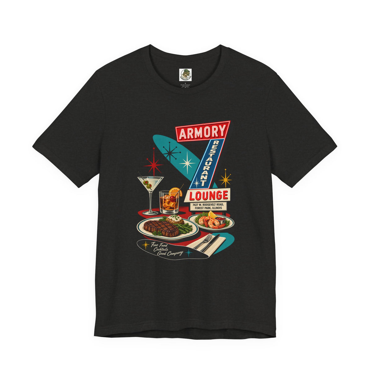 Armory Lounge Retro Diner Tee