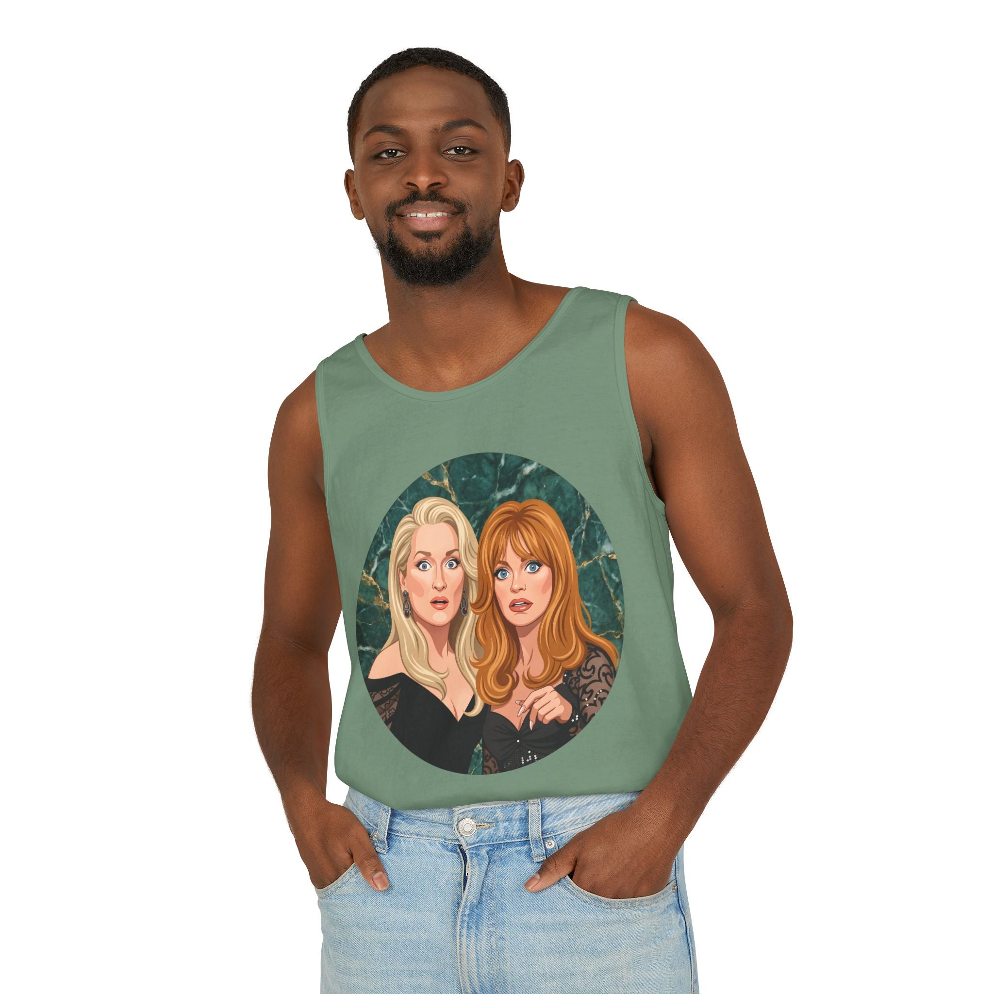 Unisex Frenemies Cotton Tank Top