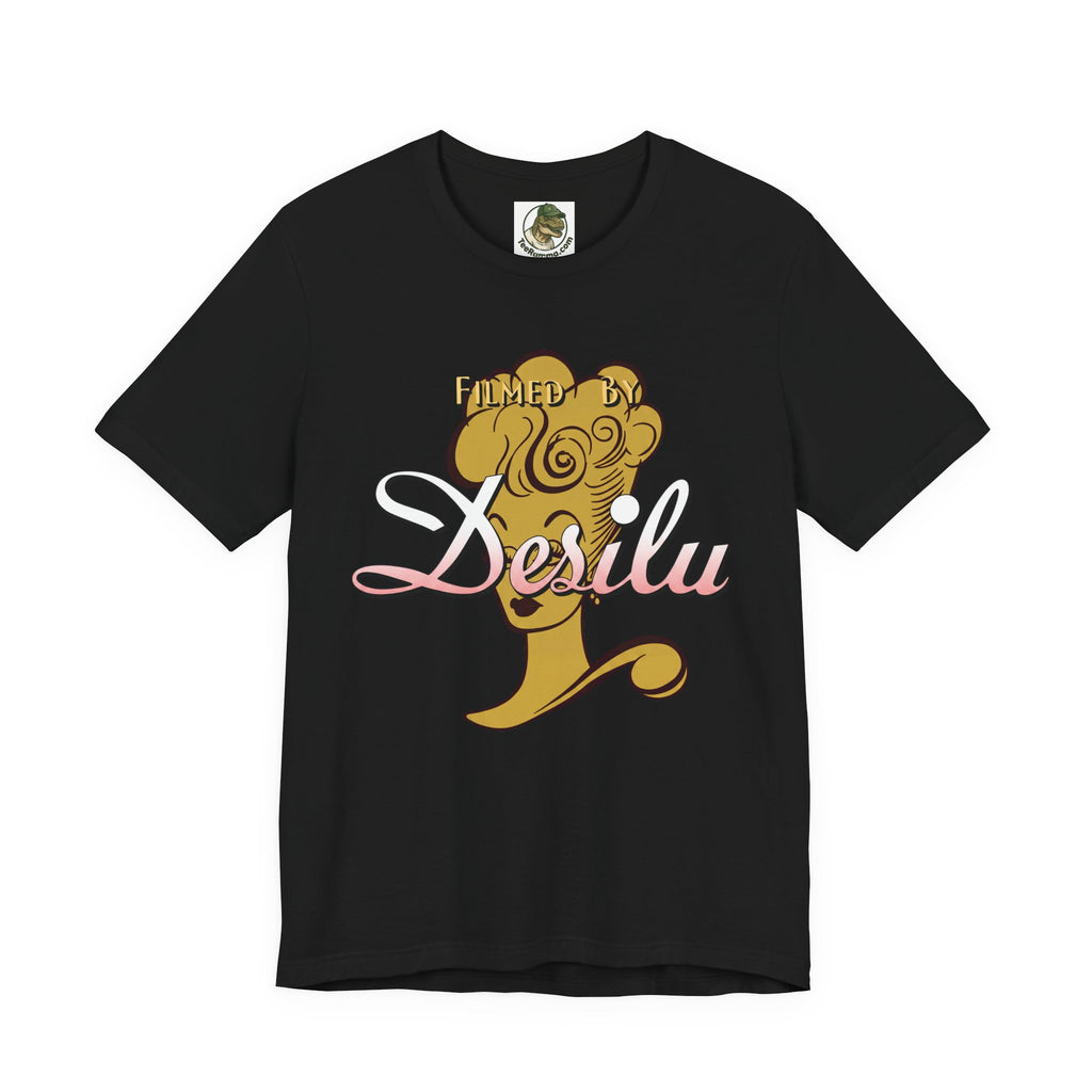Unisex Vintage 'Desilu' Retro Logo Cotton T-Shirt