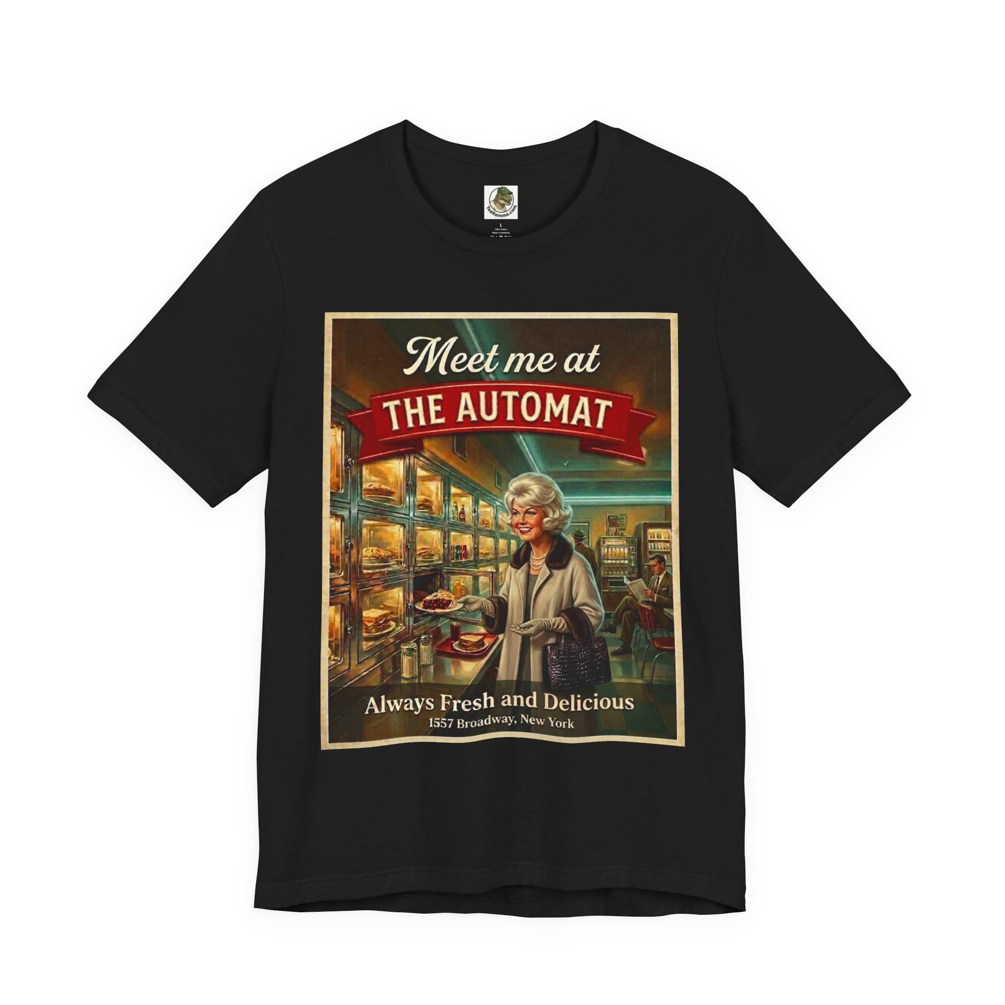 Meet Me at the Automat Retro Tee