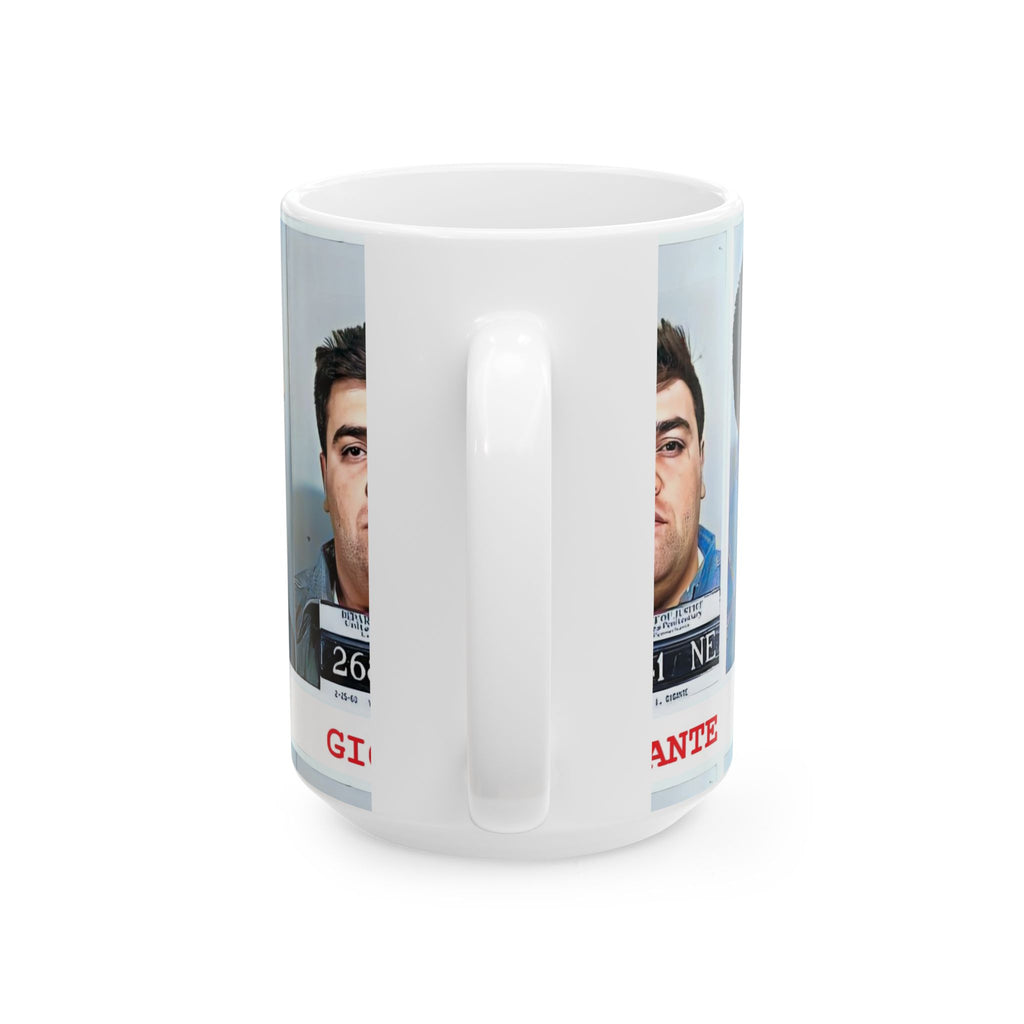 MUGshot: Vincent Gigante Ceramic Coffee Cup (15oz)