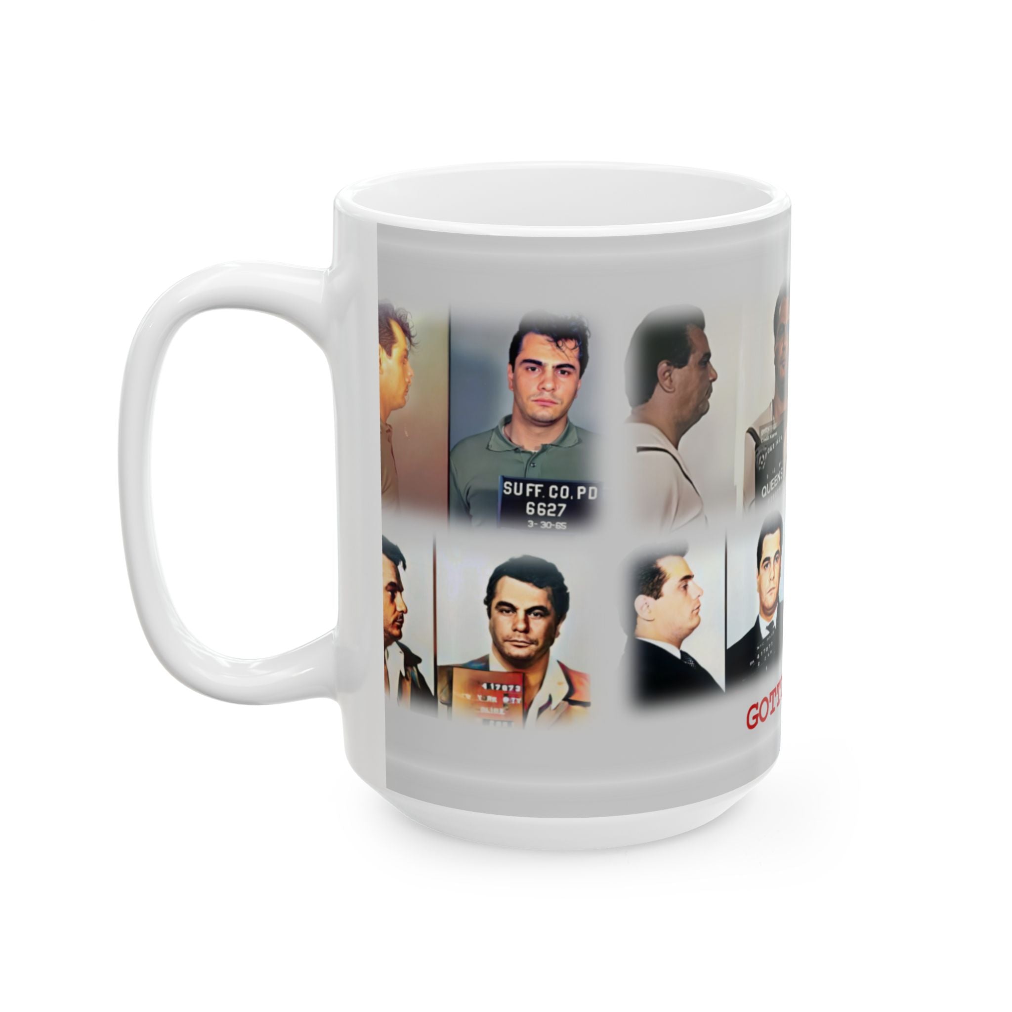 MUGshot: John Gotti Ceramic Coffee Cup (15 oz)