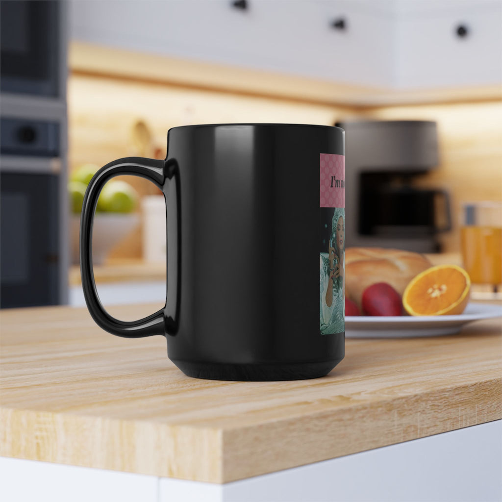 Mid-Century Modern Ceramic Coffee Cup (15 oz)