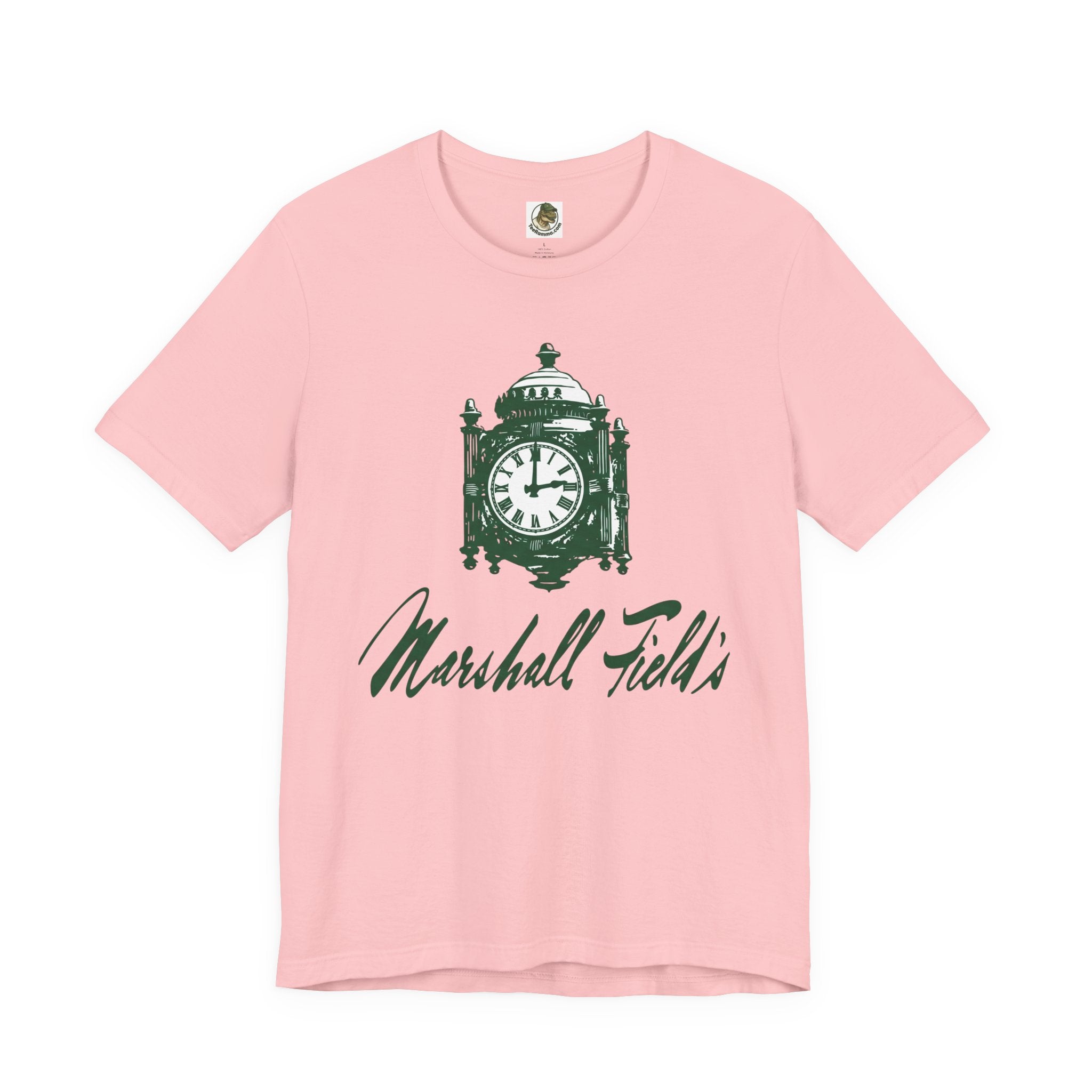Unisex 'Marshall Field’s Clock' Vintage Graphic T‑Shirt
