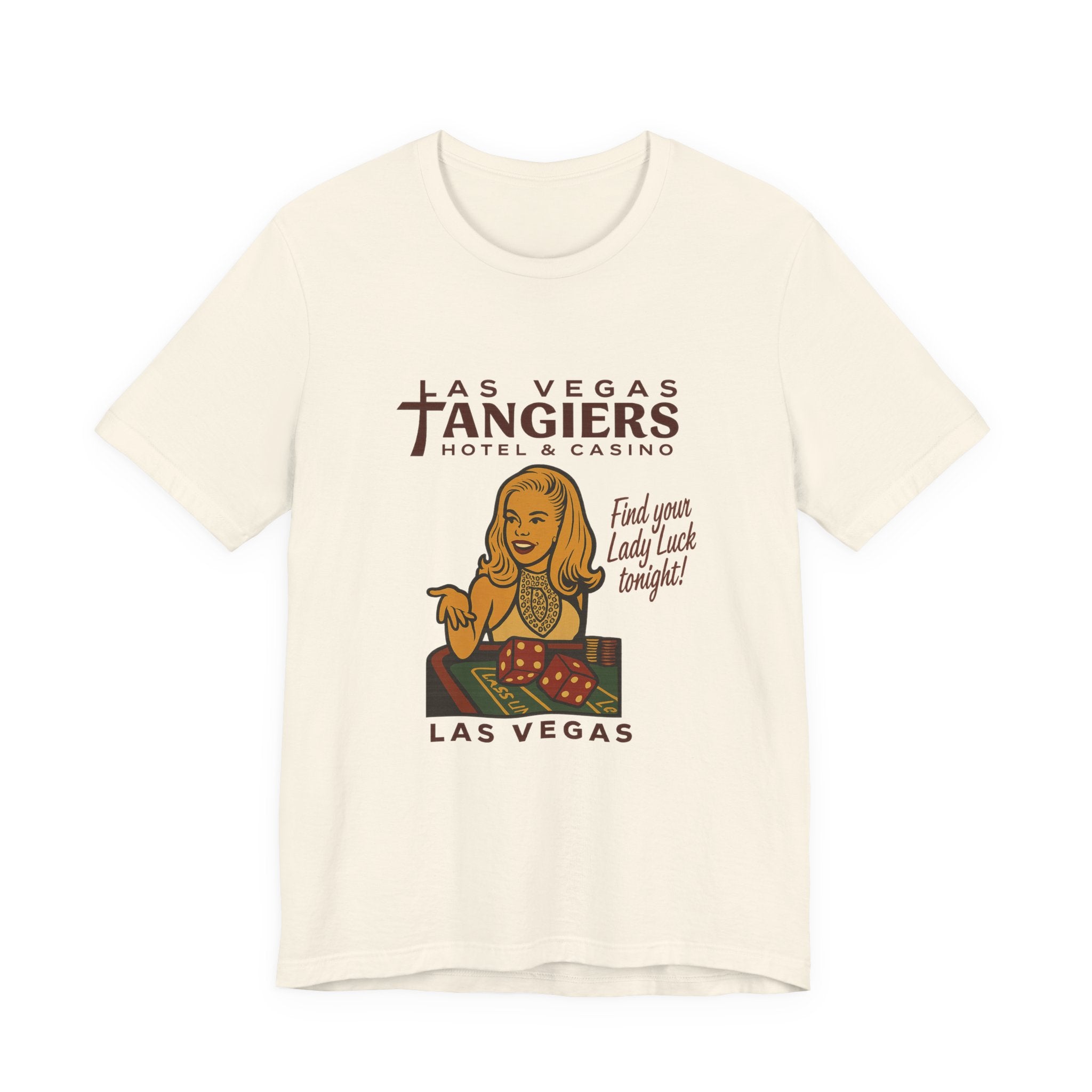 Las Vegas Tangiers Lucky Lady Casino Tee